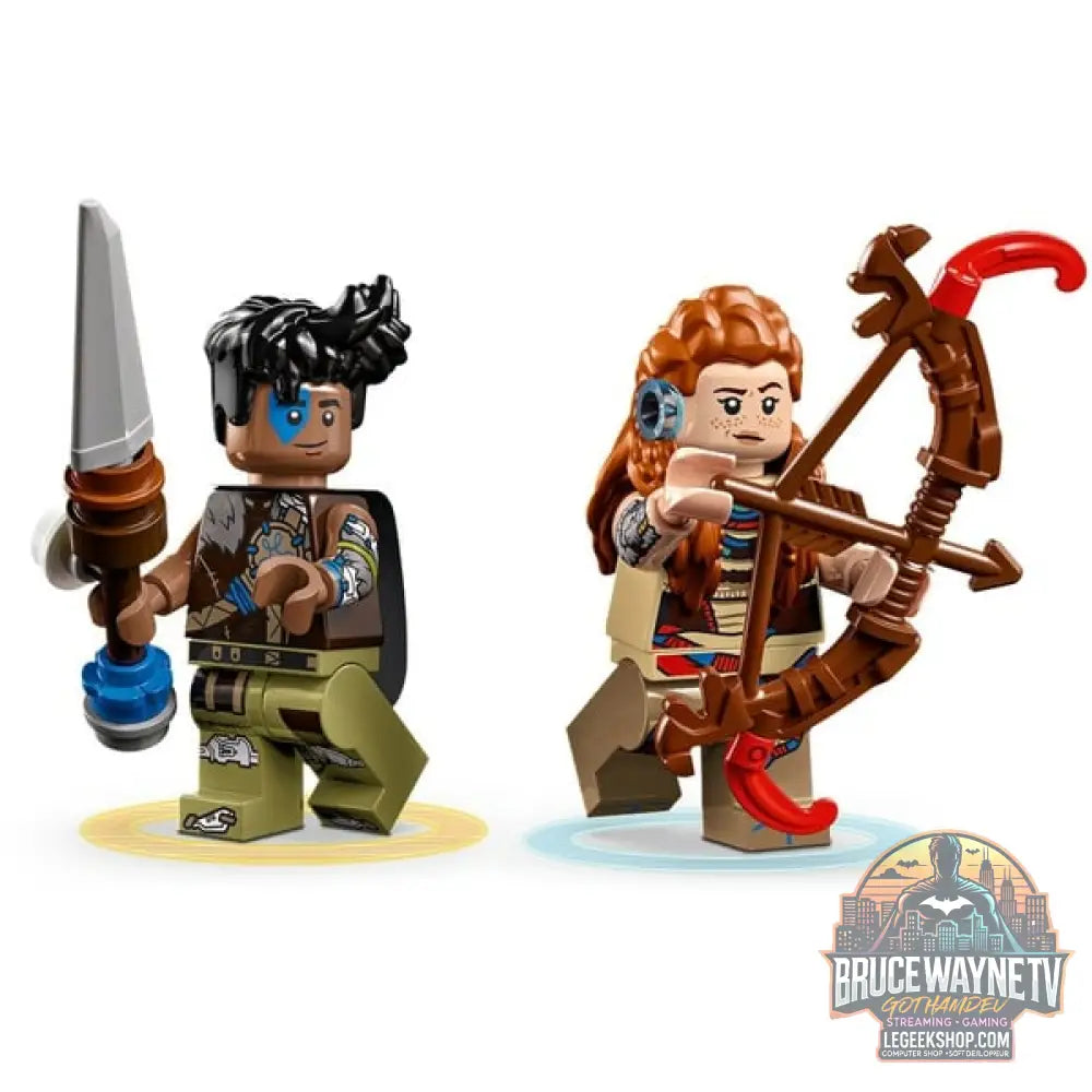LEGO 77037 Horizon Adventures Aloy et Varl vs. Panzerwanderer et Sägezahn, jeu de construction - LEGO - vue 5