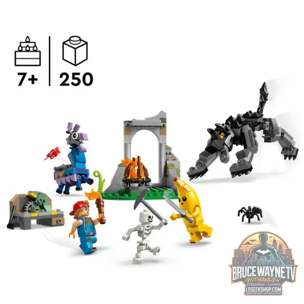 LEGO 77075 Fortnite Das Lager von Schali et der Zündkerzenkünstlerin, jeu de construction - LEGO - vue 3