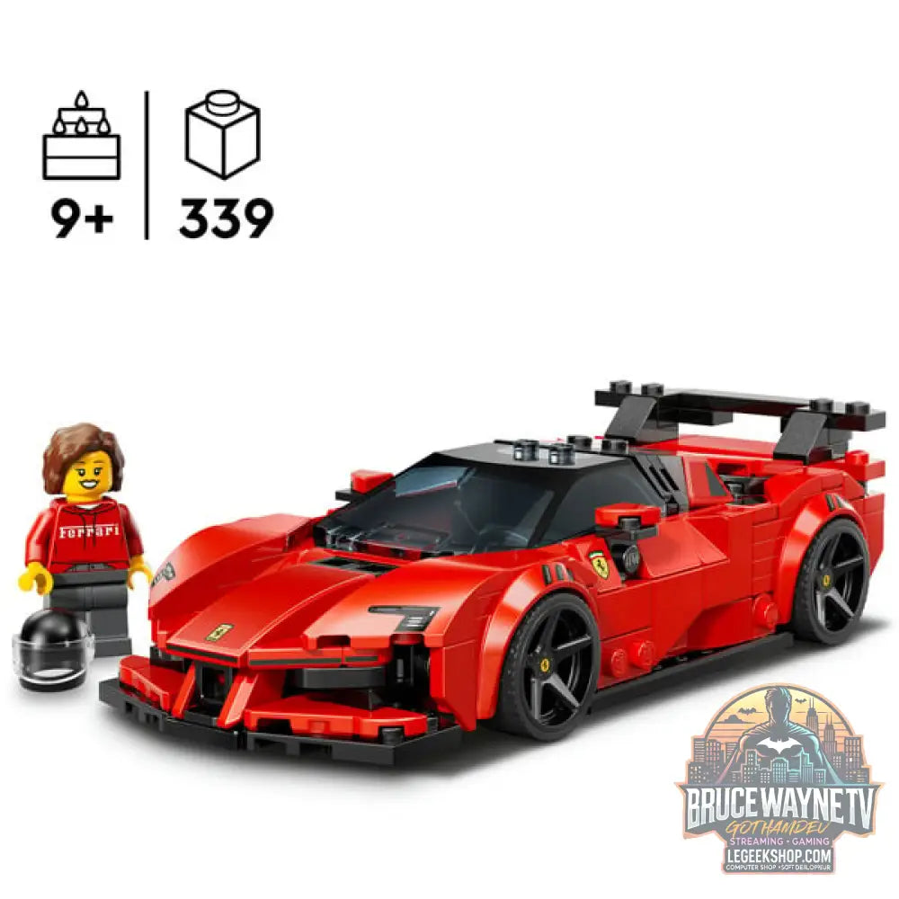 LEGO 77254 Speed Champions Ferrari SF90 XX Stradale Sportwagen, jeu de construction - LEGO - vue 3