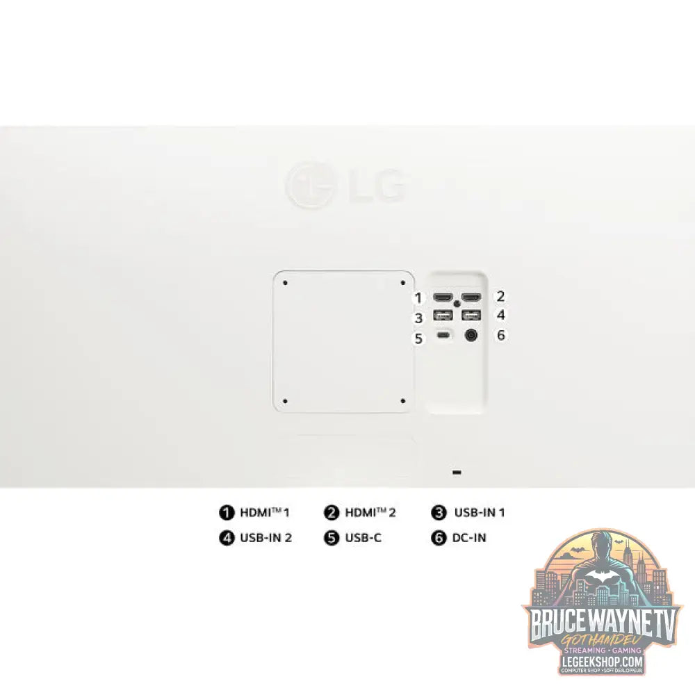 LG Smart Monitor 32U721SA-W 32" 3840 × 2160 px VA 60 Hz - LG - vue 6