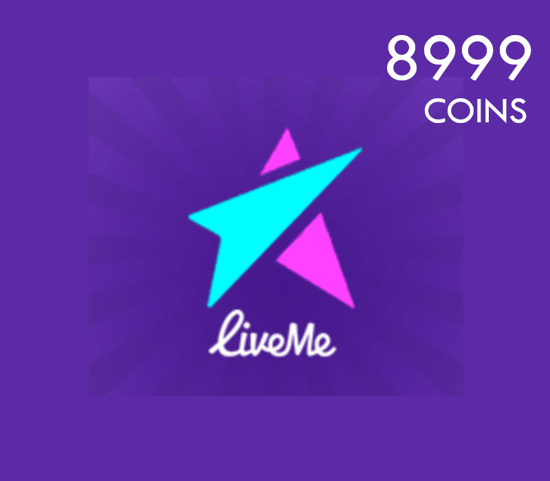 Liveme 8999 Coins Gift Card