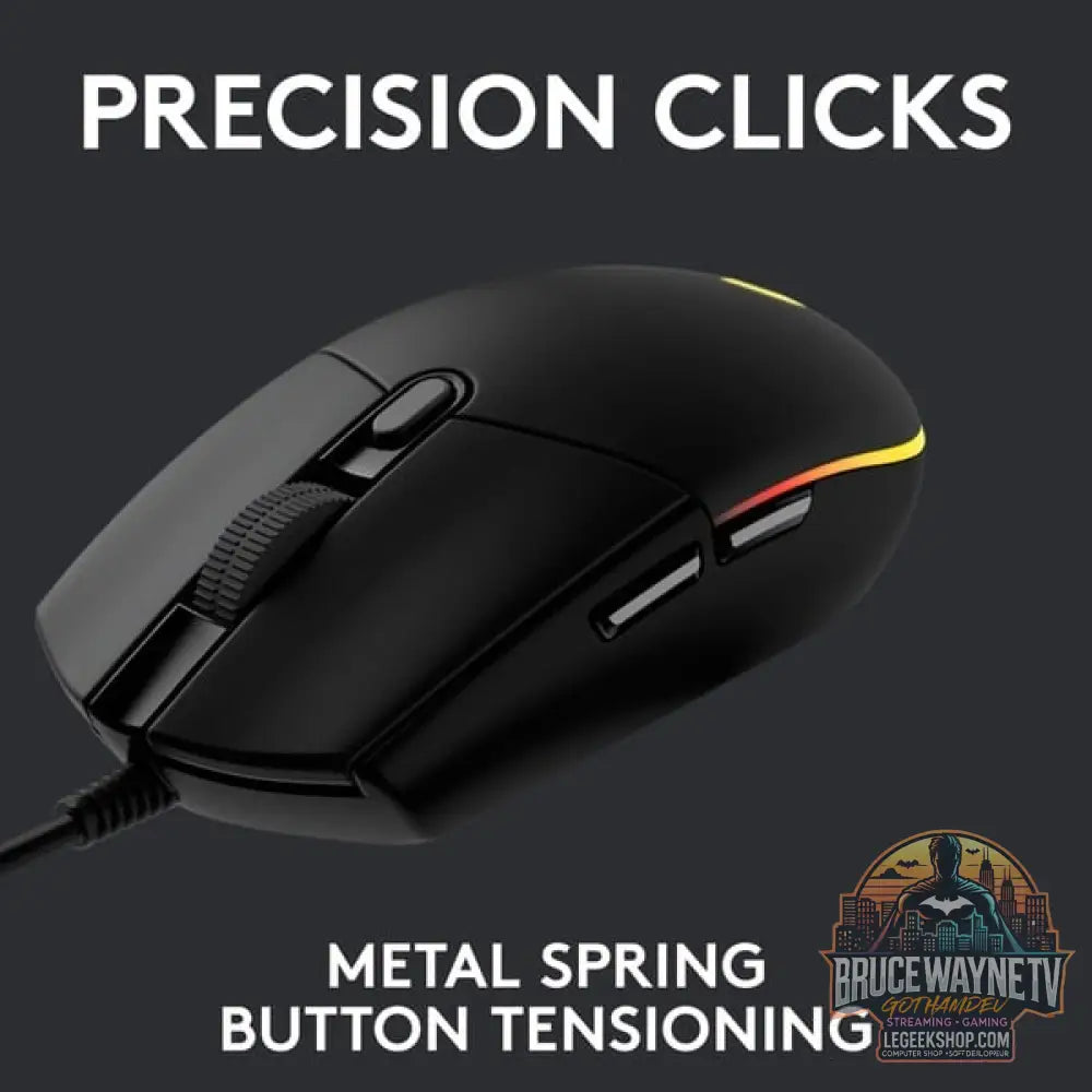 Logitech G203 LIGHTSYNC, souris gaming - vue 5