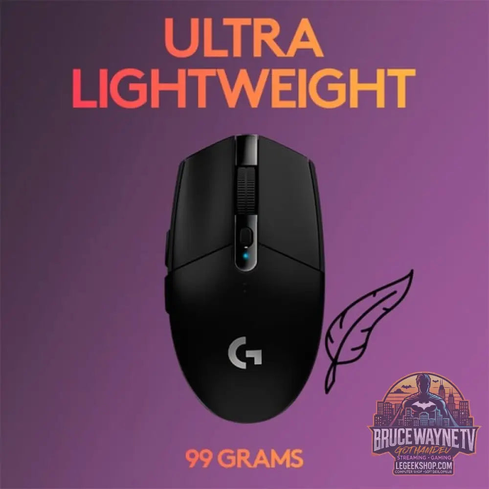 Logitech G305 LIGHTSPEED Gaming, souris gaming - vue 5
