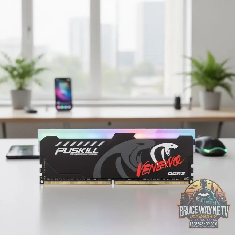 Mémoire RAM PUSKILL RGB DDR3 8GBx2 1600MHz… — Mémoire RAM, vue 13, LeGeekShop