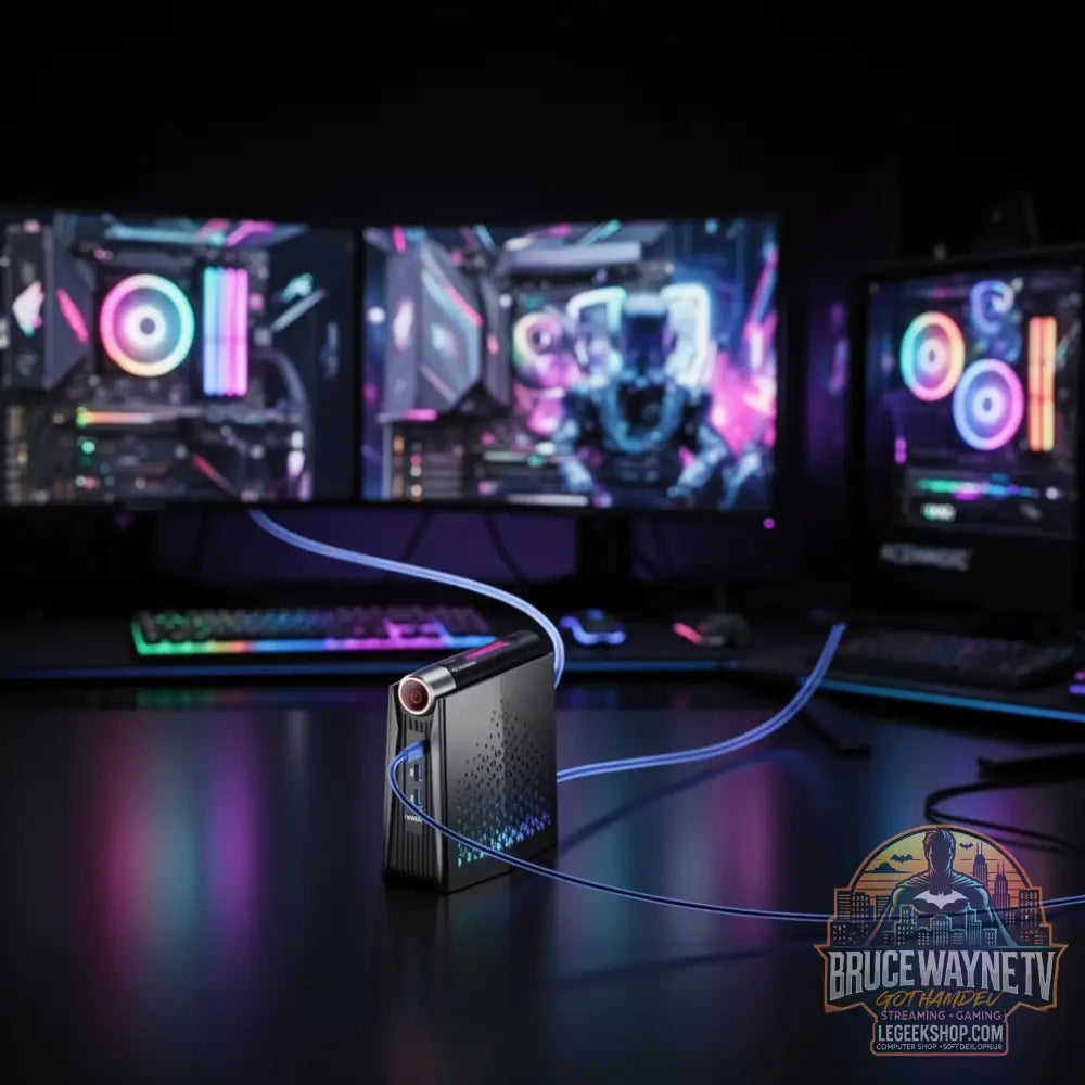 Mini PC ACEMAGIC AMD — Mini PC, vue 5, LeGeekShop