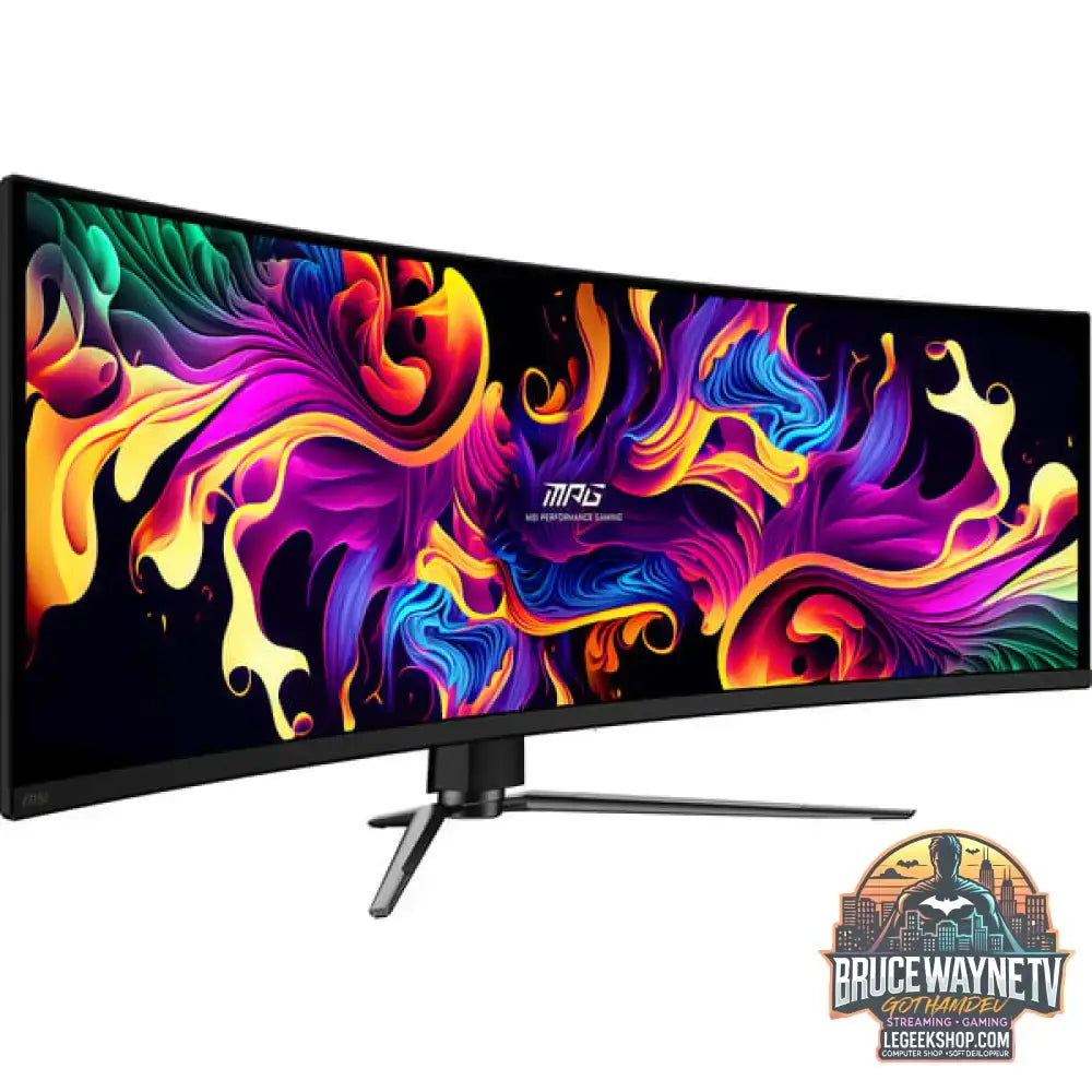 MSI MPG 491CQPDE QD-OLED 49" 5120 × 1440 px QD-OLED 144 Hz - MSI - vue 2