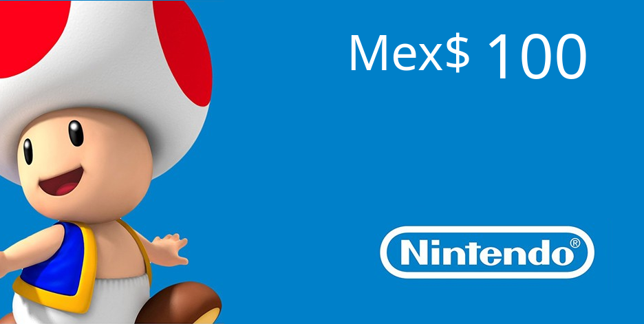 Nintendo eShop Prepaid Card MXN 100 Key MX
