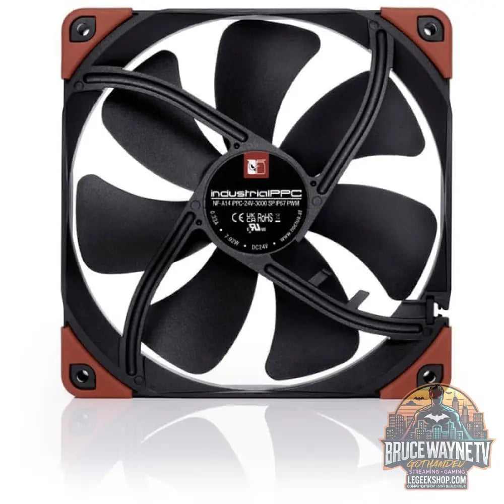 Noctua NF-A14 industrialPPC-24V-3000 SP IP67 PWM, Gehäuselüfter - Noctua - vue 3