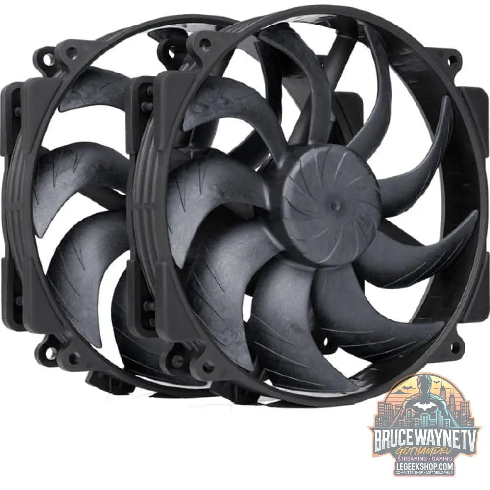Noctua NF-A14x25r G2 PWM Sx2-PP chromax.black, Gehäuselüfter - Noctua