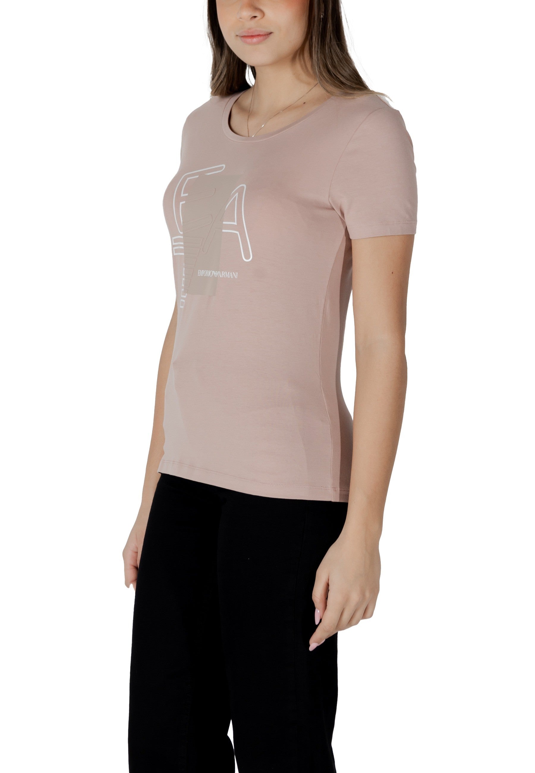 Ea7 T-shirt femme — pink