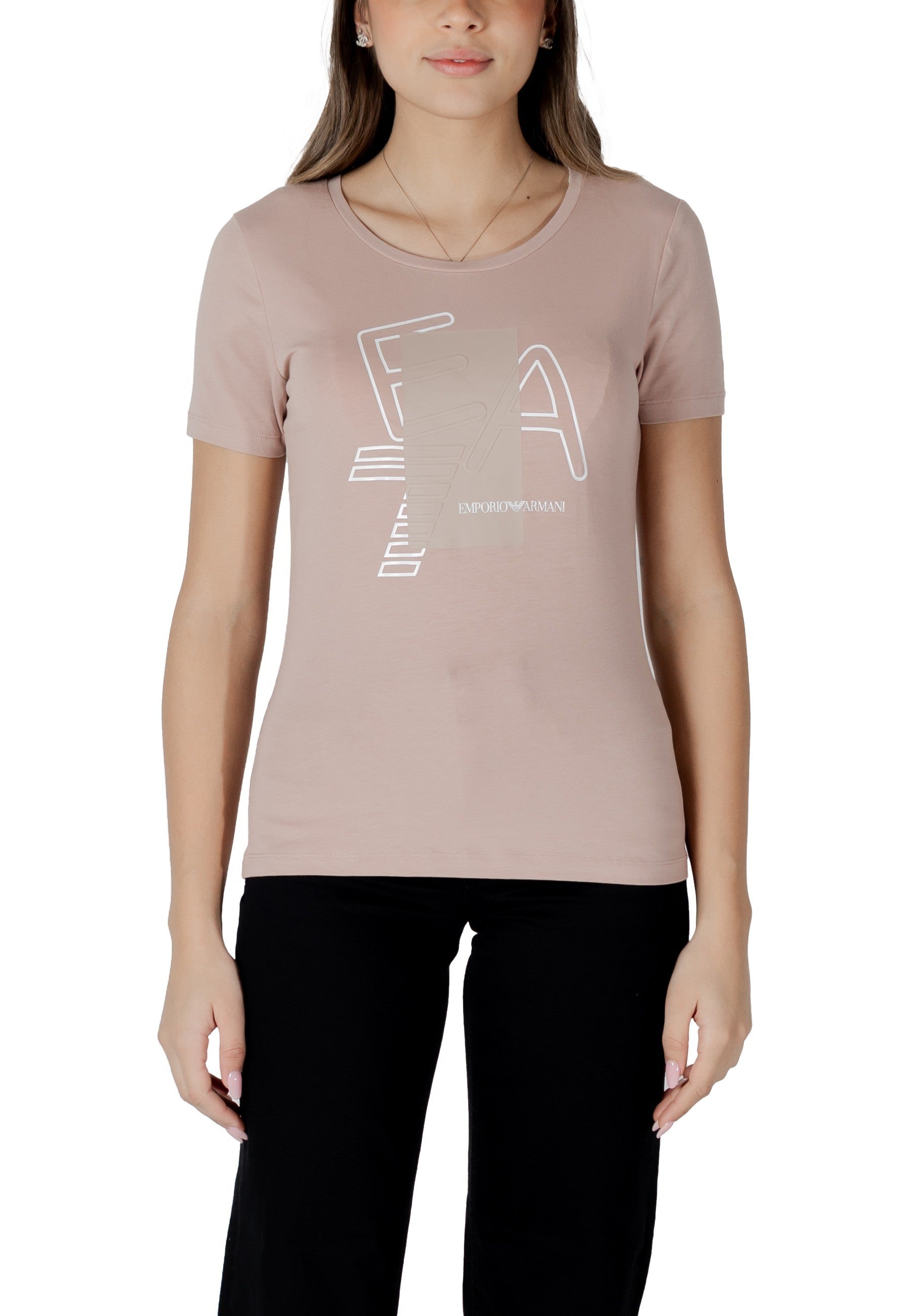 Ea7 T-shirt femme — pink