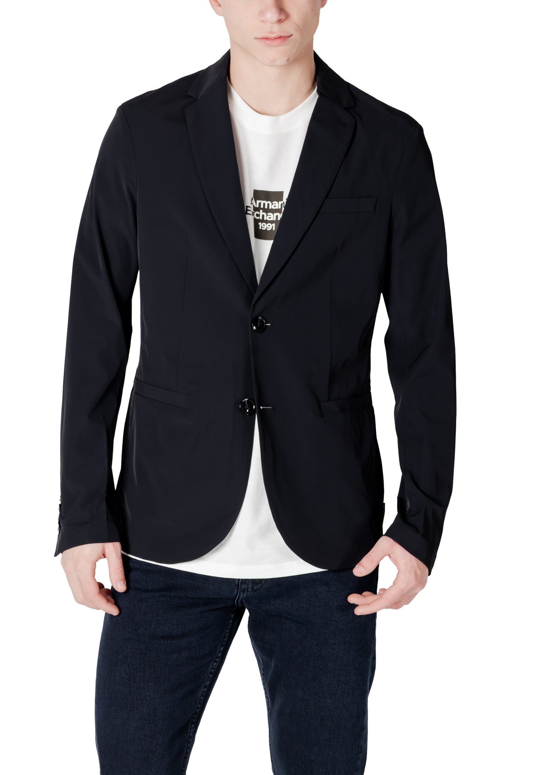 Armani Exchange Vêtement homme Jaquettes — black