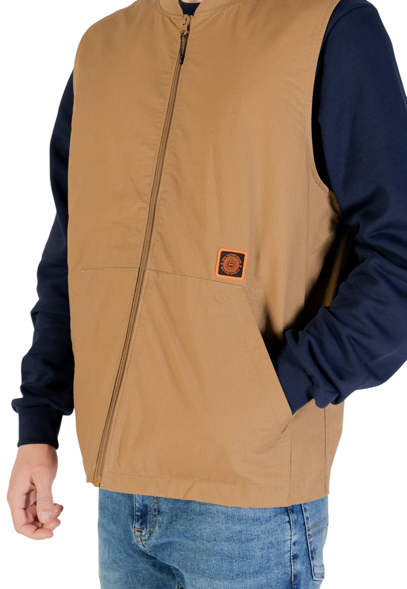 Vans Vêtement homme Gilets — beige
