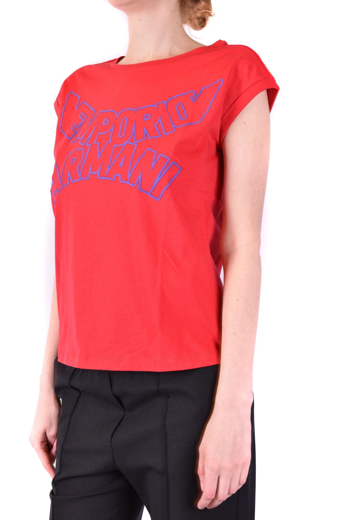 Emporio Armani T-shirt femme — red
