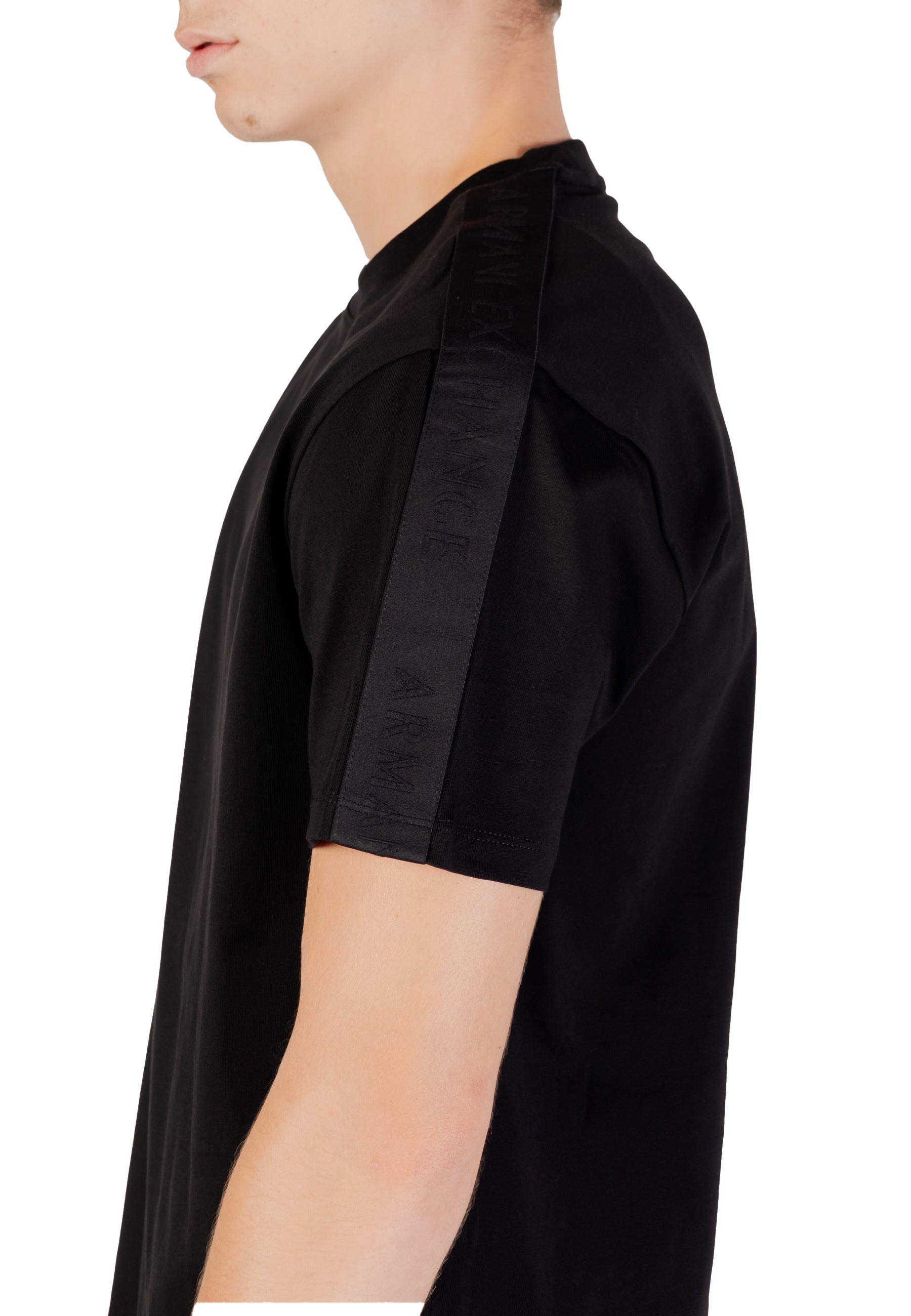 Armani Exchange T-shirt homme — black