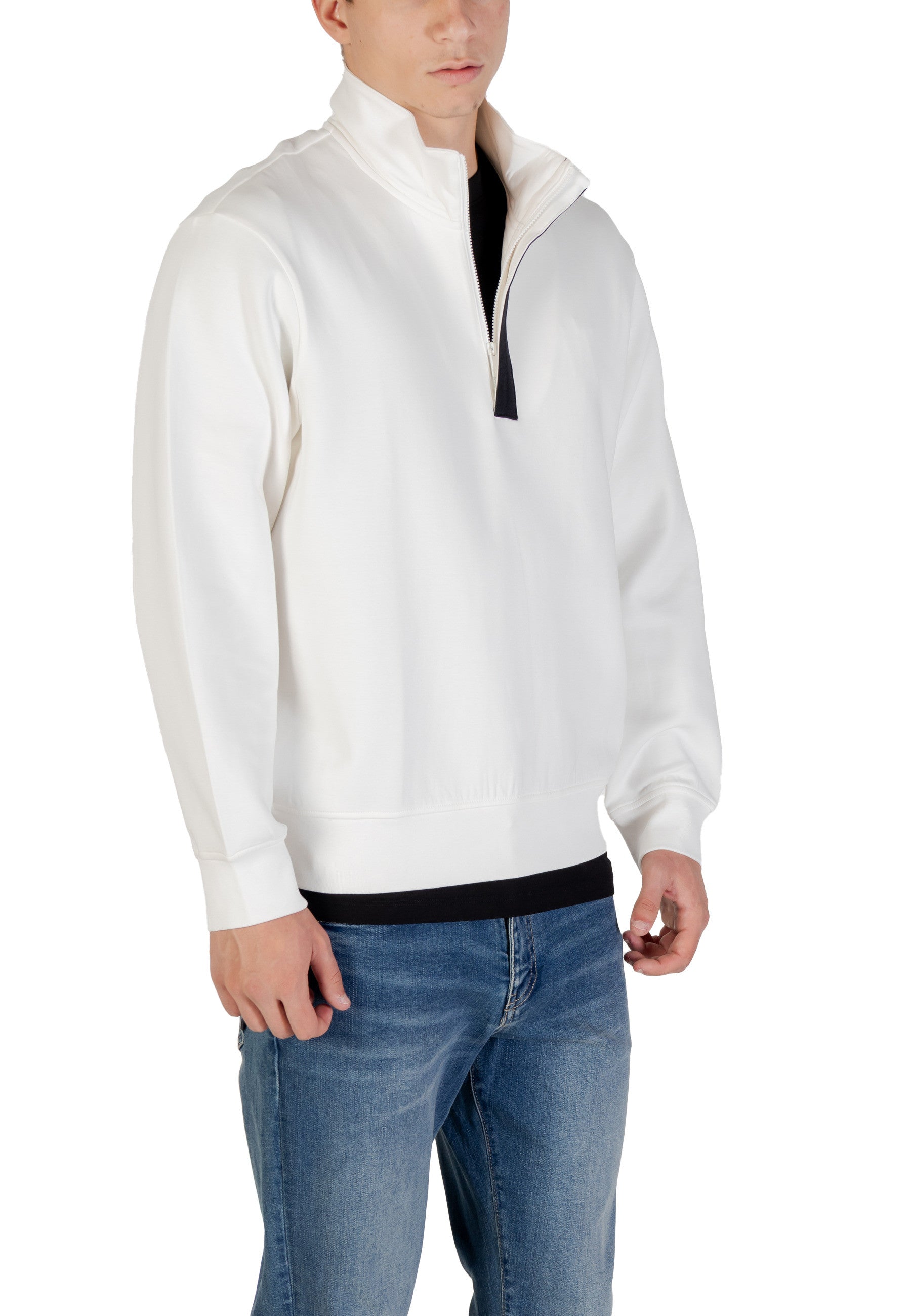 Armani Exchange Sweat homme Sweatshirts — white