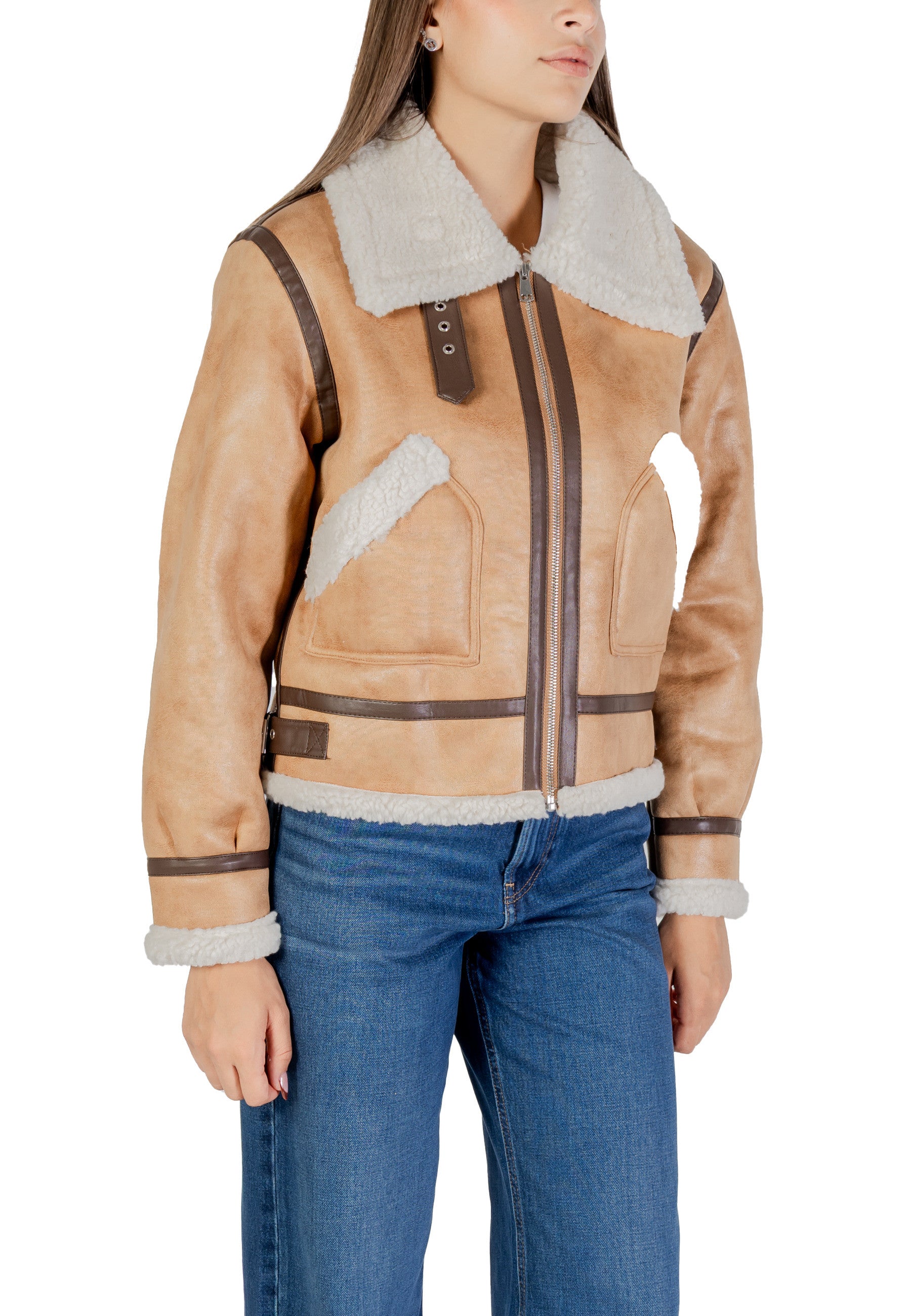 Choral Vêtement femme Jaquettes — beige