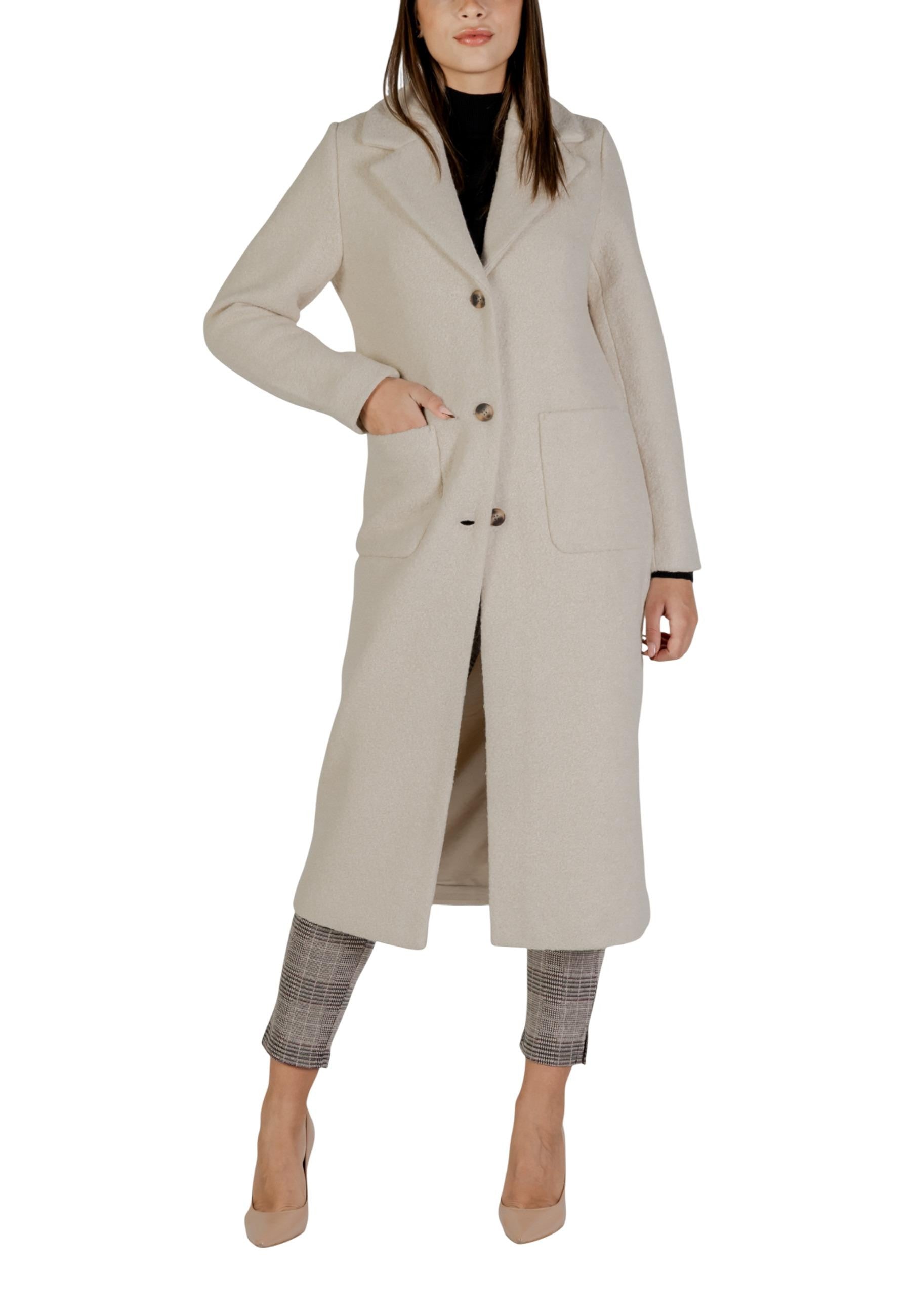 Ichi Manteau femme Manteaux — beige