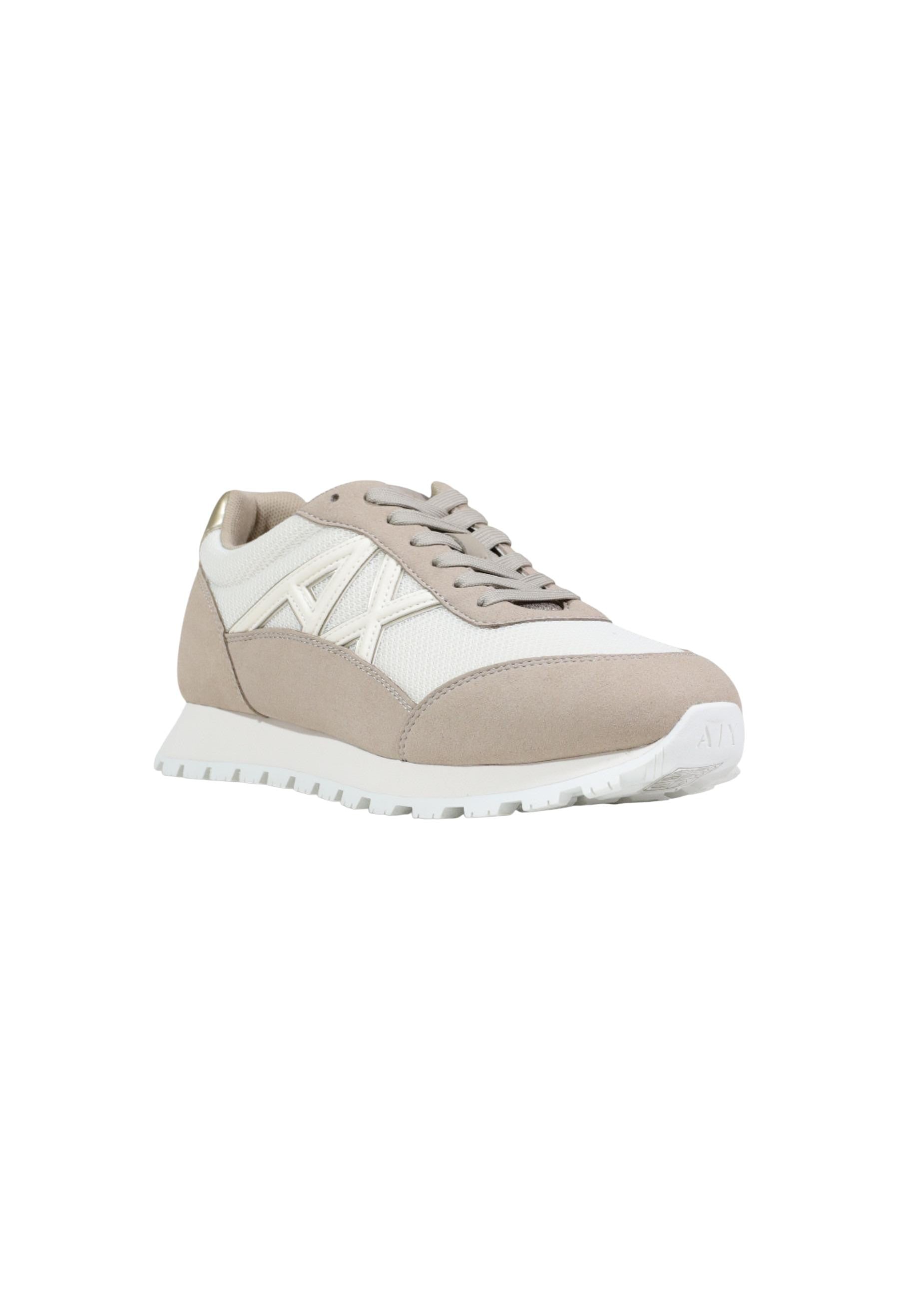 Armani Exchange Baskets femme — beige
