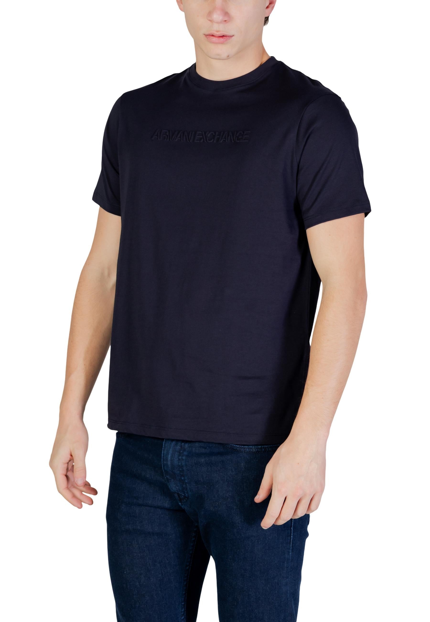 Armani Exchange T-shirt homme — blue