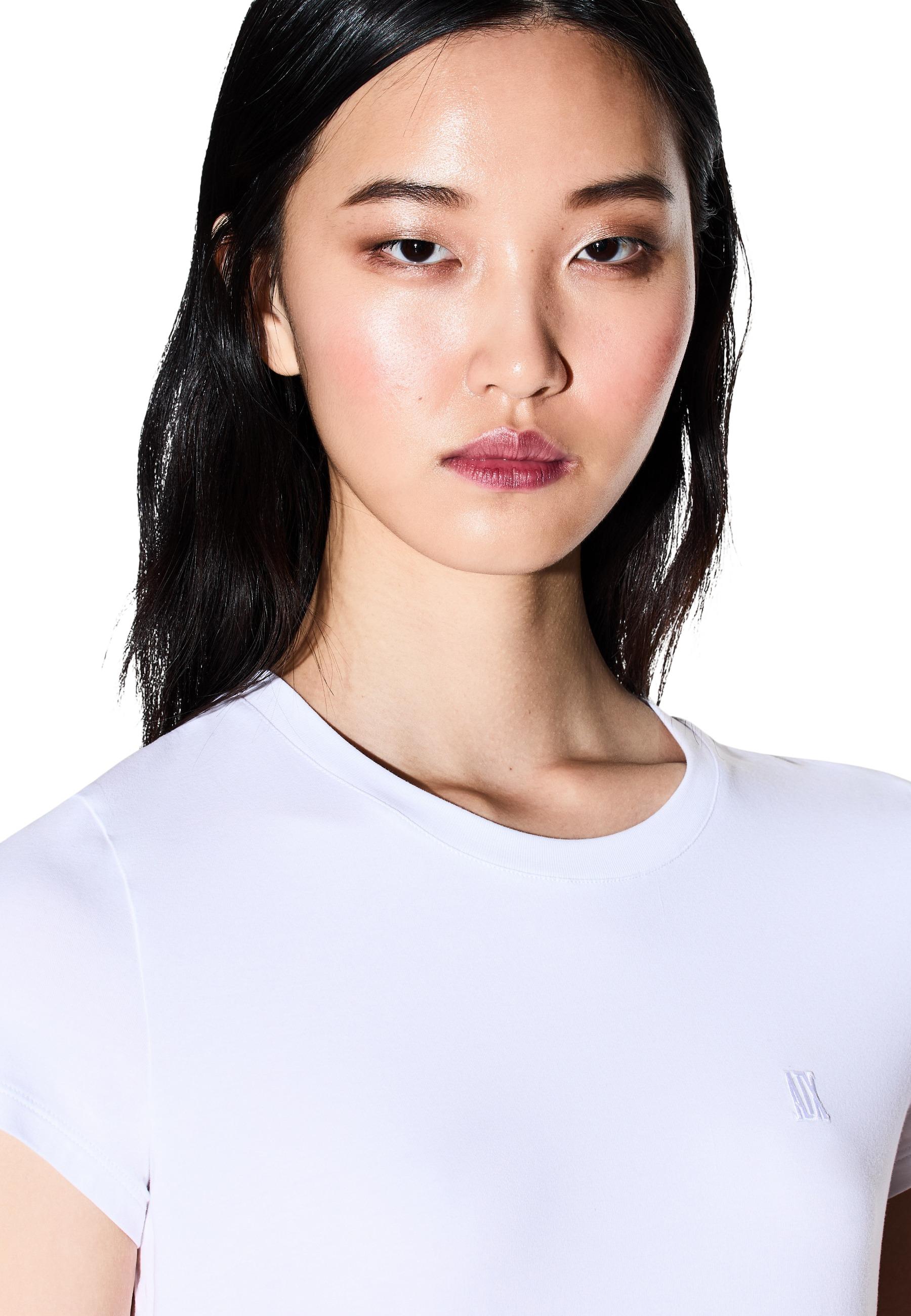 Armani Exchange T-shirt femme — white