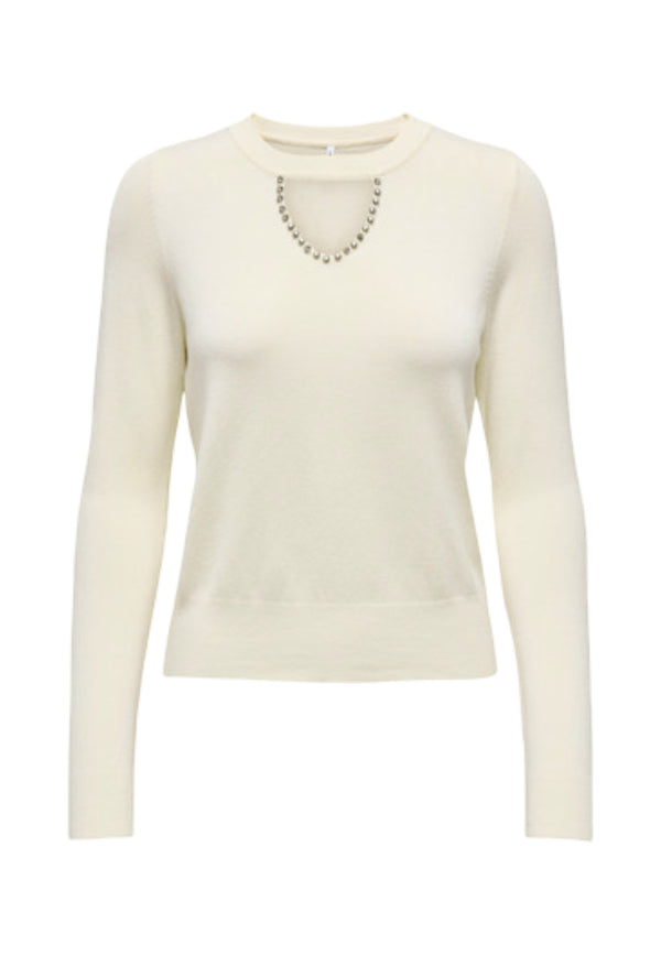 Only Pull femme — beige