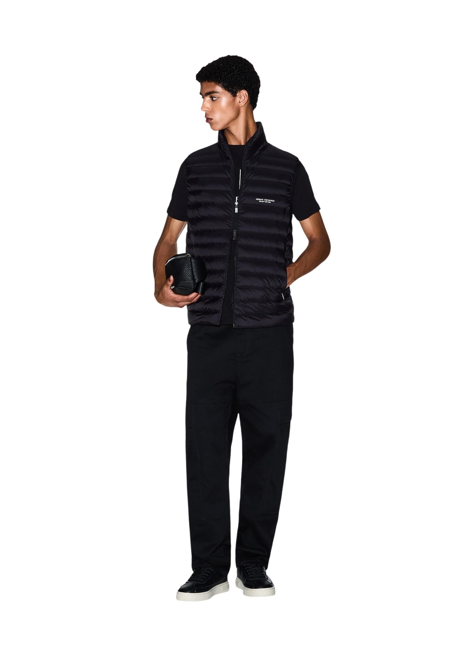 Armani Exchange Vêtement homme Gilets — black
