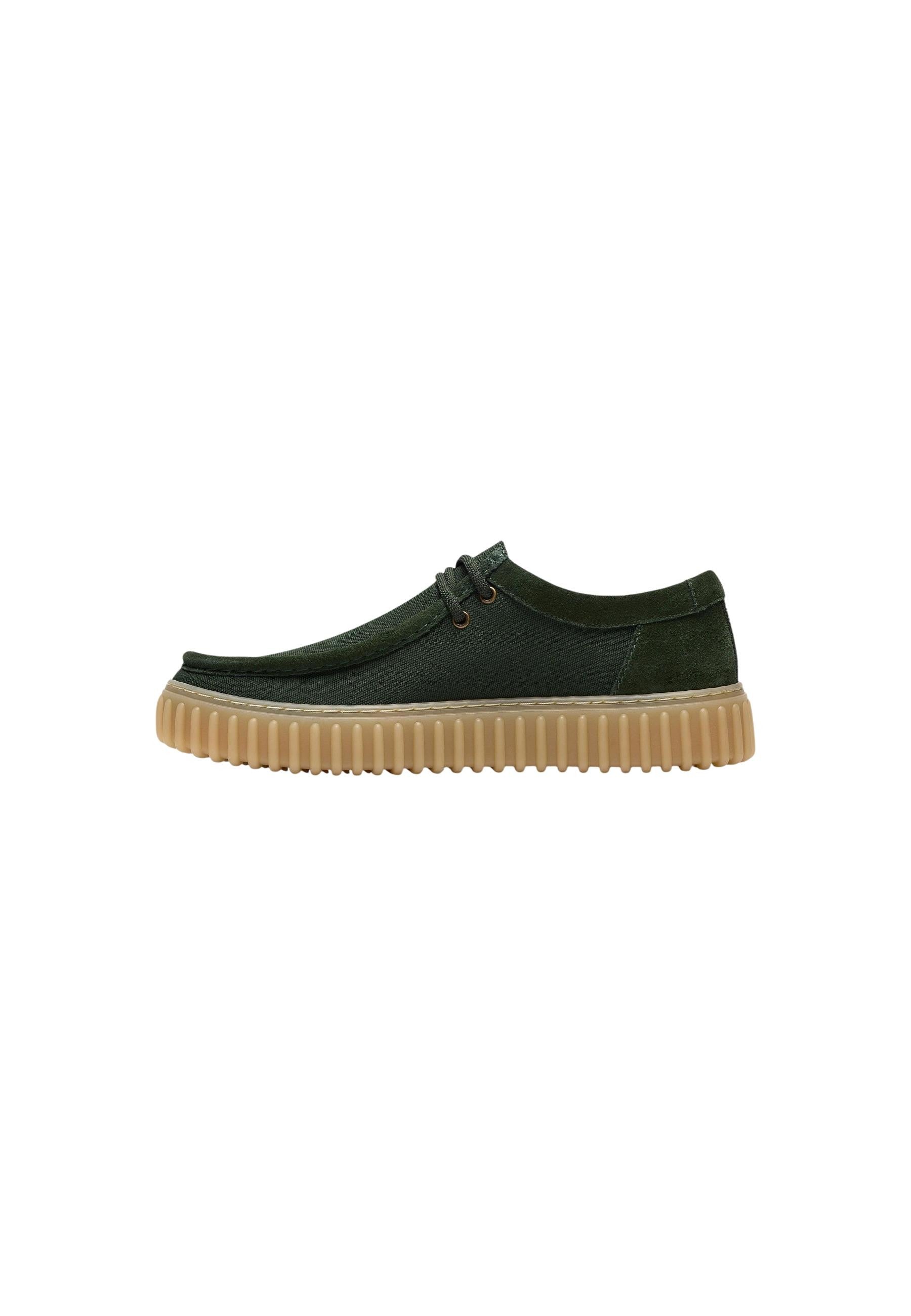 Clarks Chaussures homme Basses — green