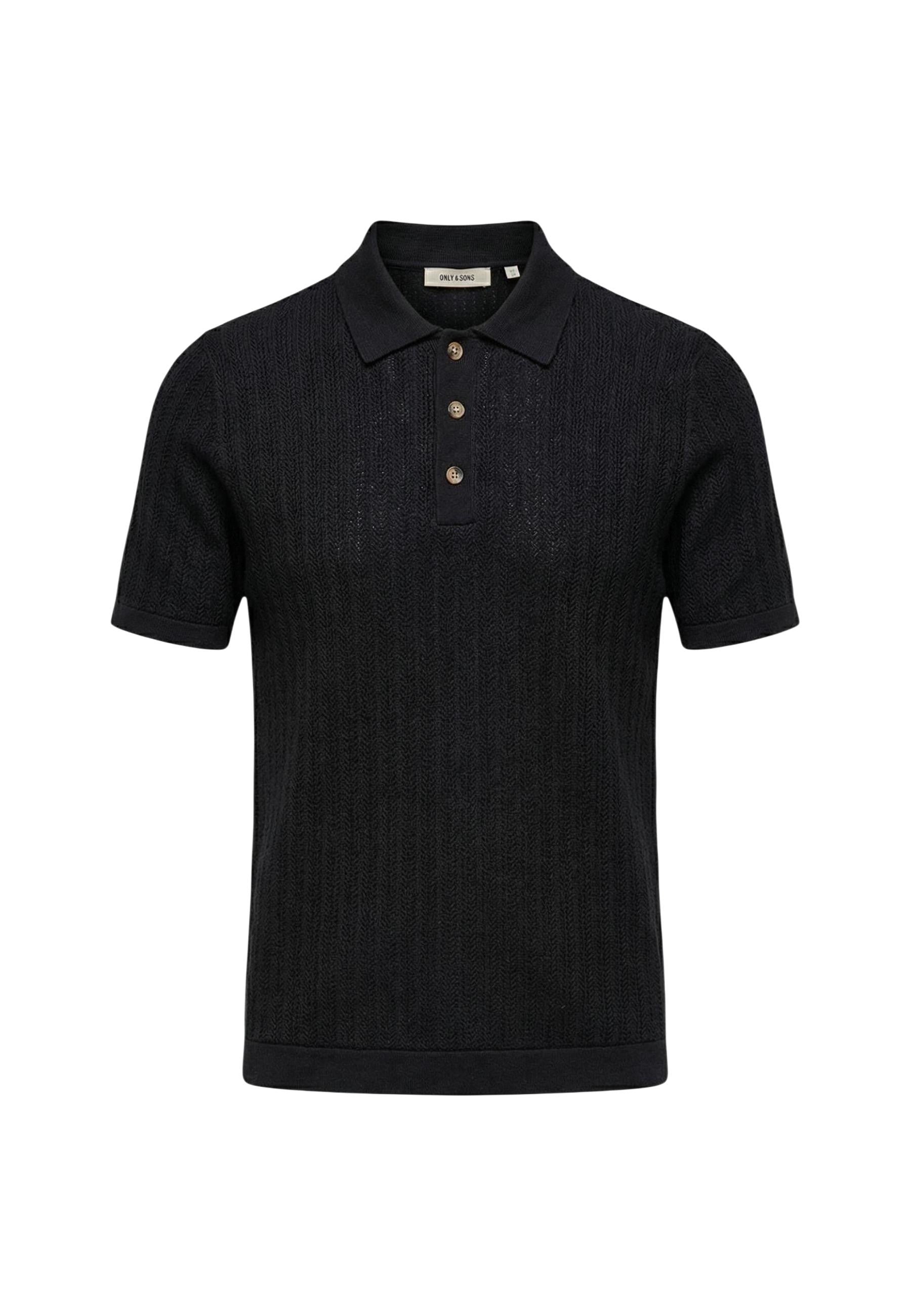 Only & Sons Polo homme — black