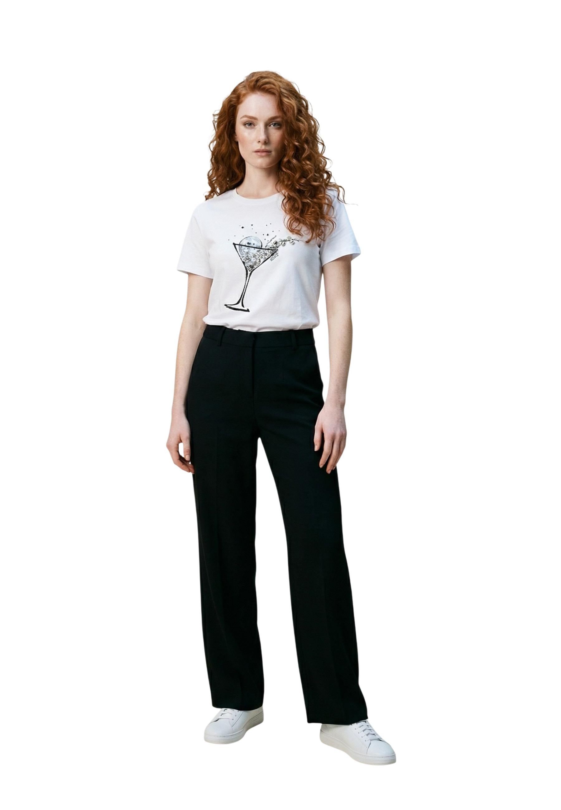 Liu Jo T-shirt femme — white