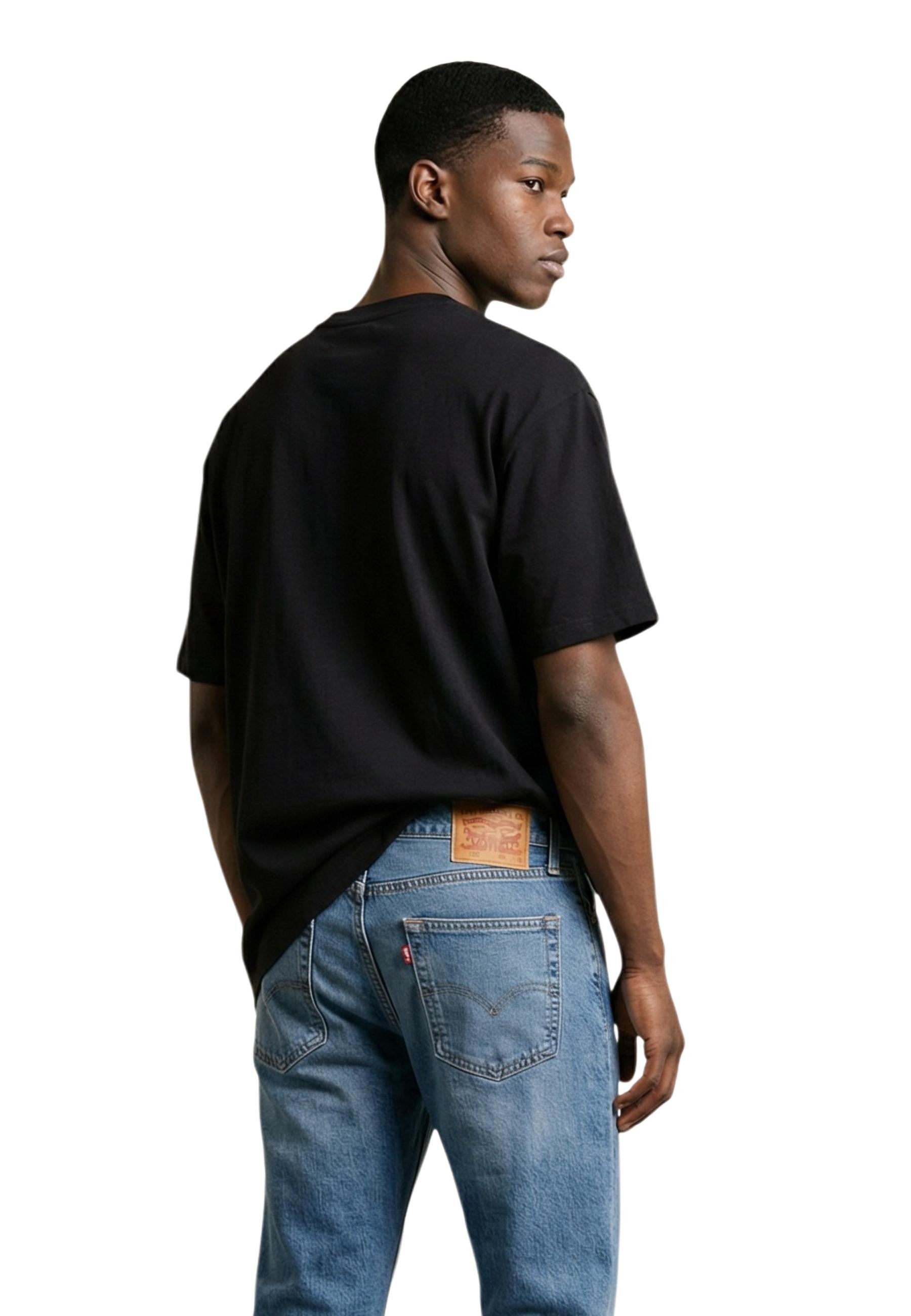 Gianni Lupo T-shirt homme — black