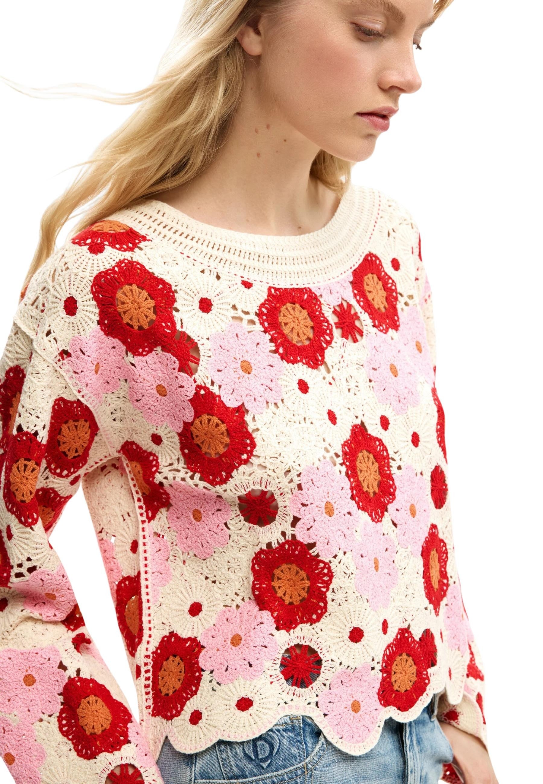 Desigual Pull femme — beige