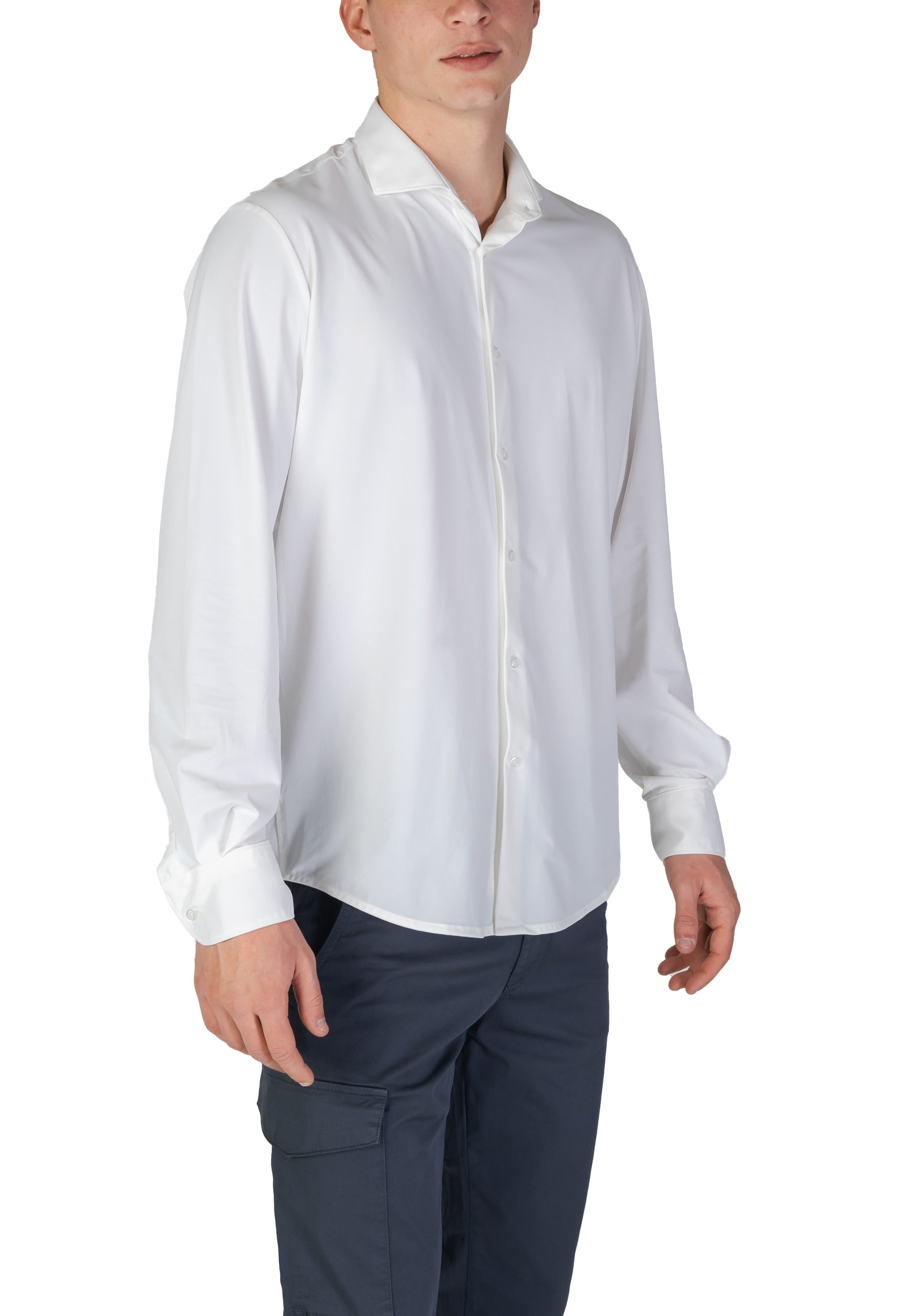 Fashion Brand Chemise homme Chemises — white