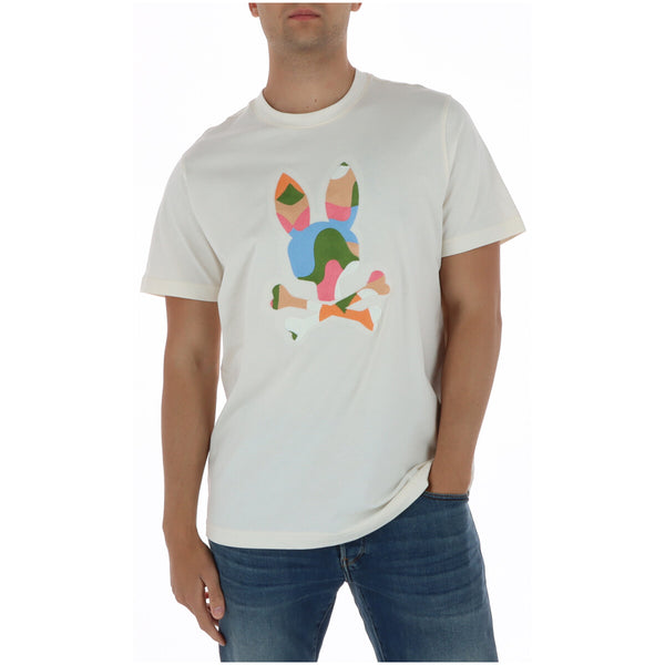 Psycho Bunny T-shirt homme — white