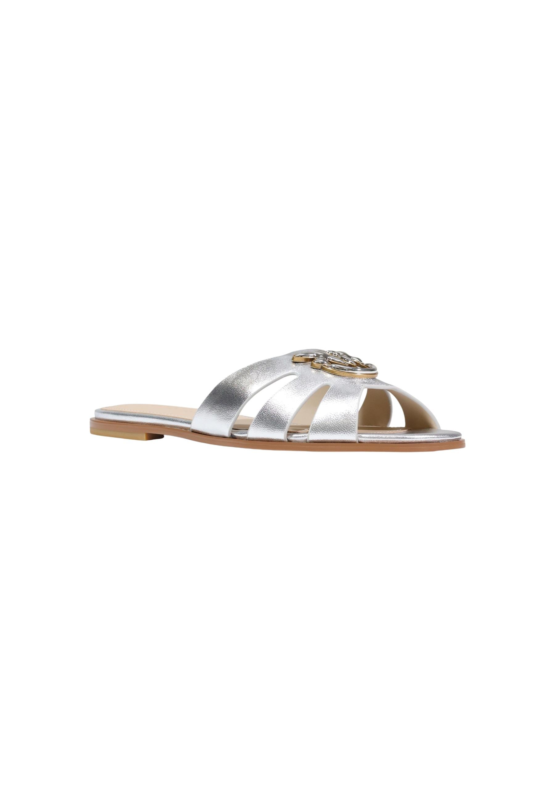 Pinko Chaussures femme Mules — silver