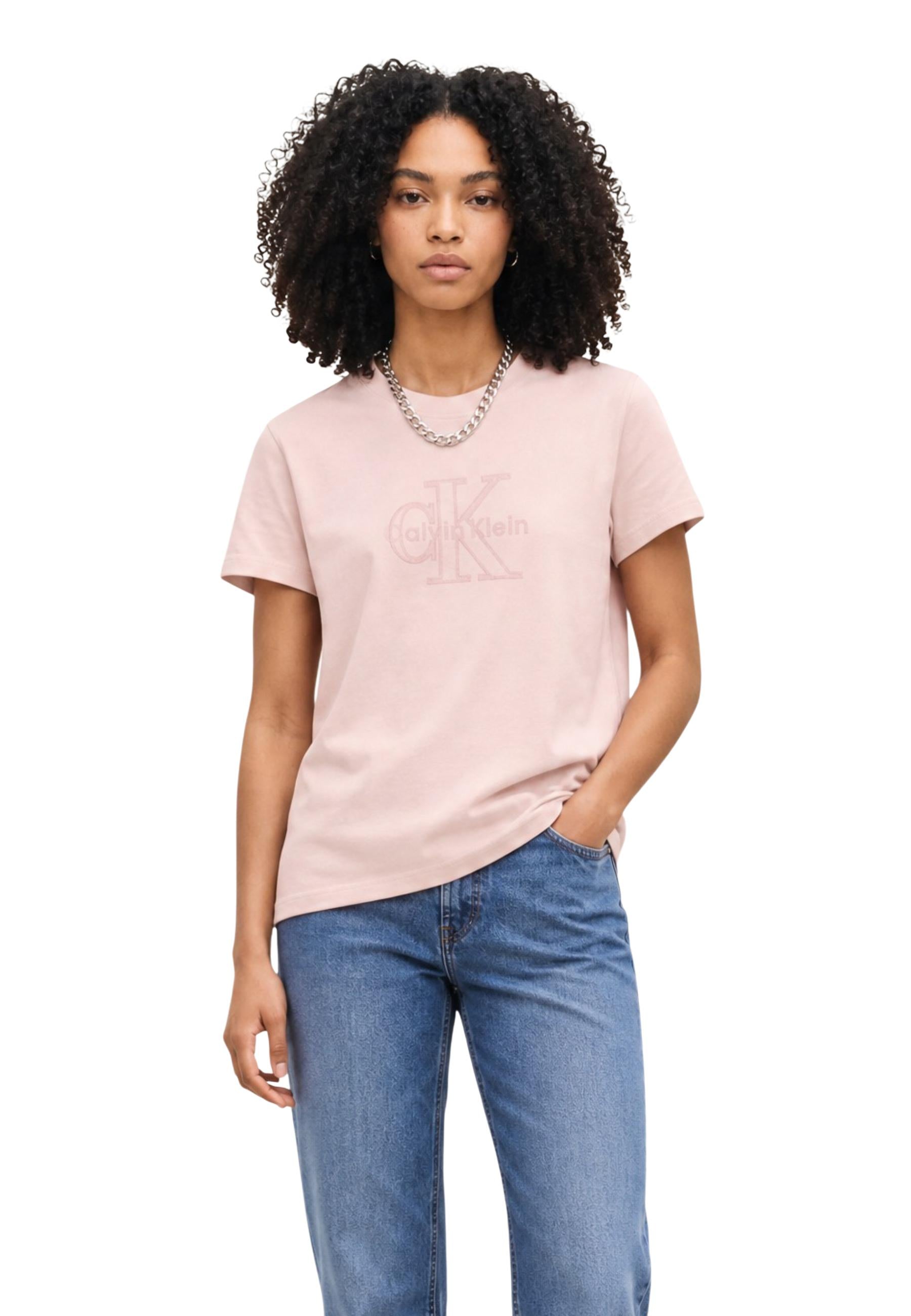 Calvin Klein Jeans T-shirt femme — pink