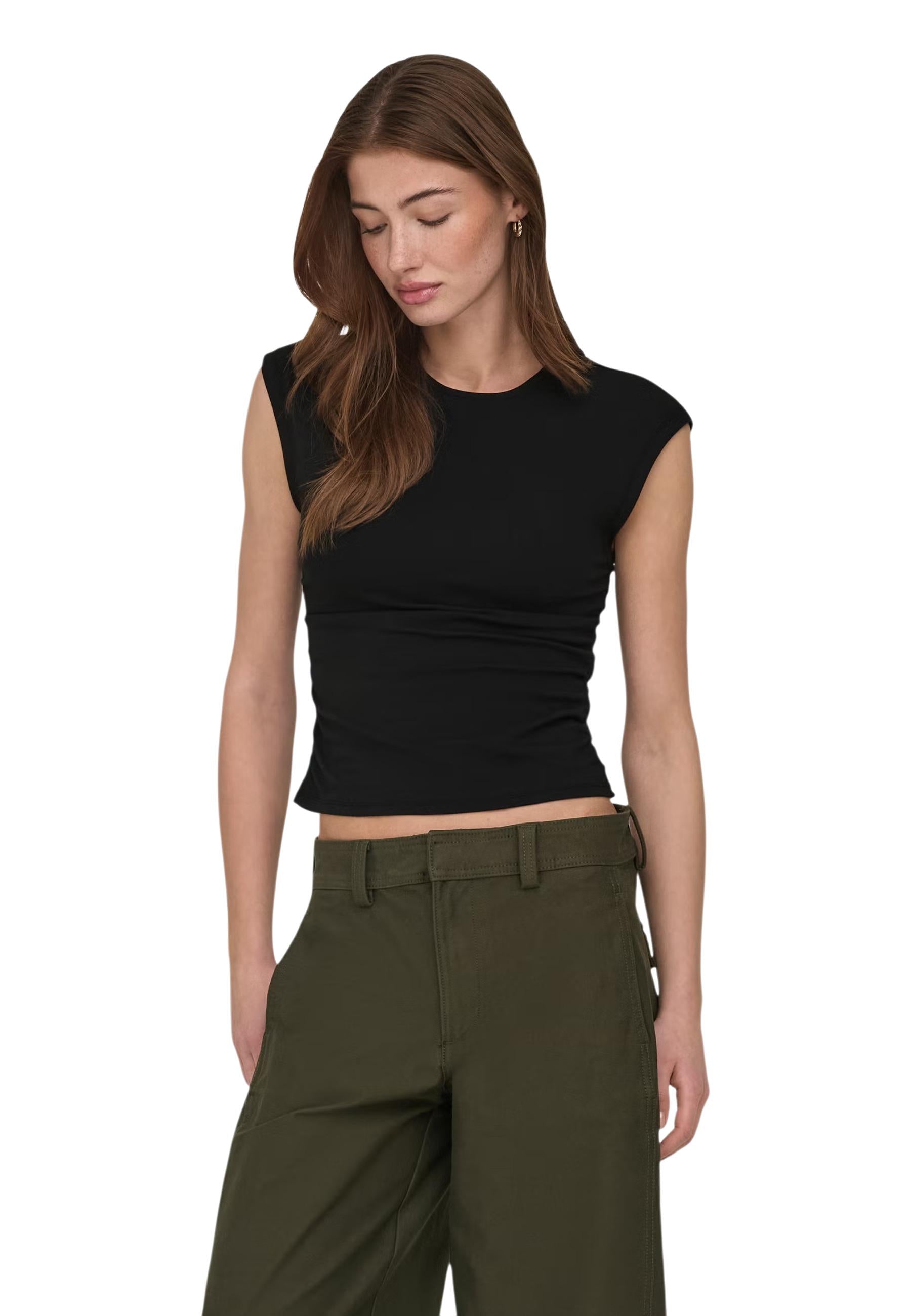 Only Vêtement femme Tops — black