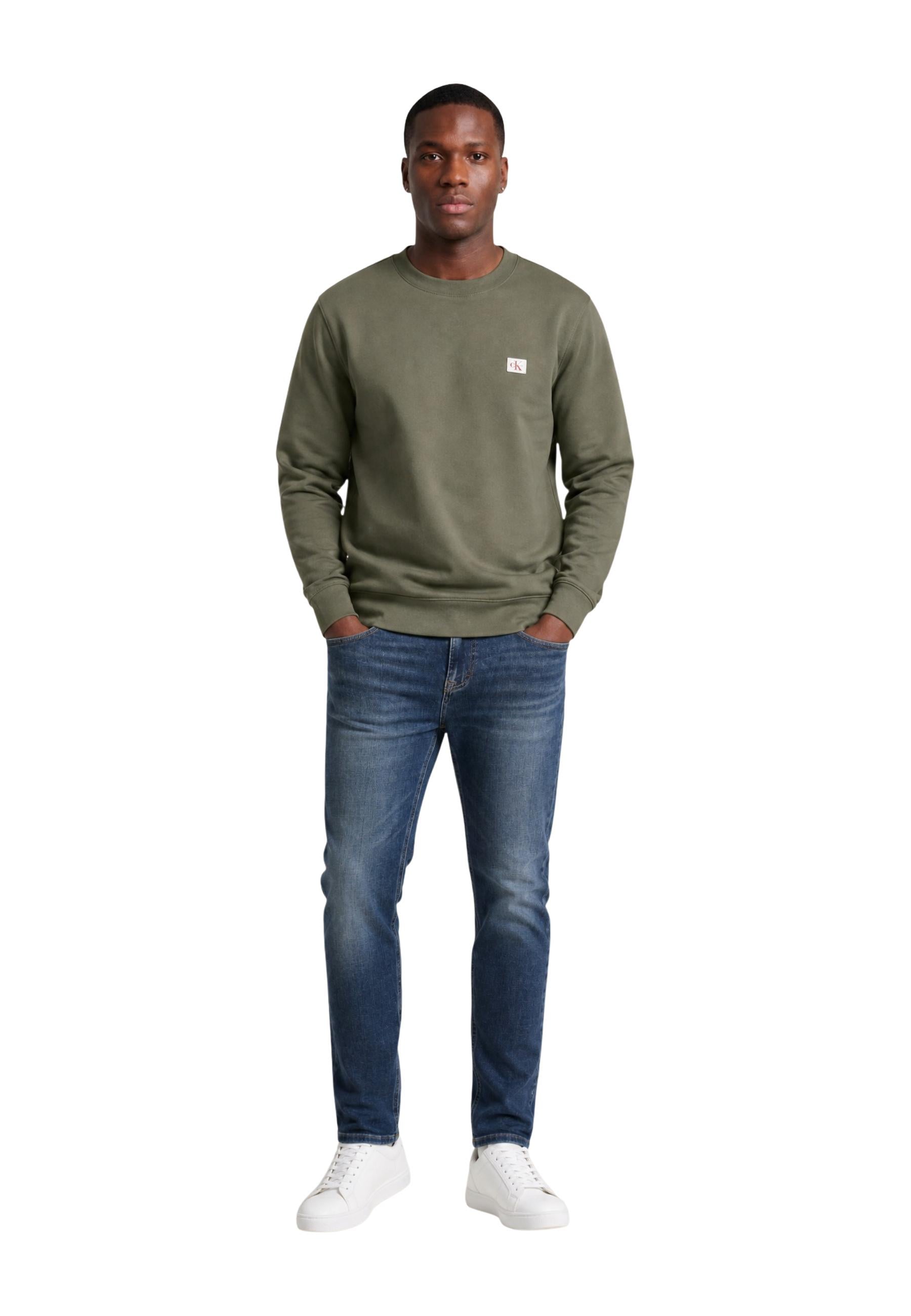 Calvin Klein Jeans Sweat homme Sweatshirts — green