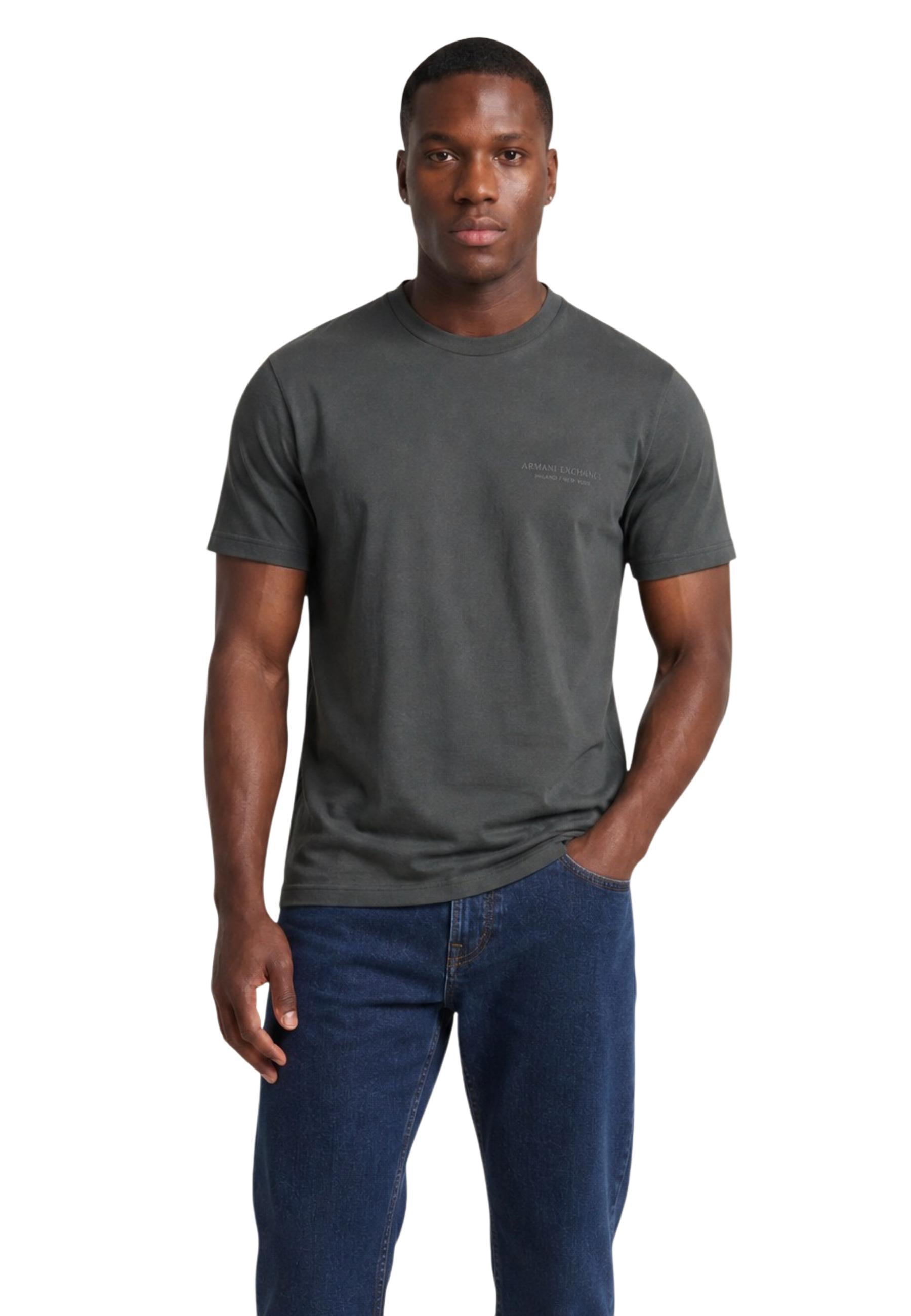 Armani Exchange T-shirt homme — grey