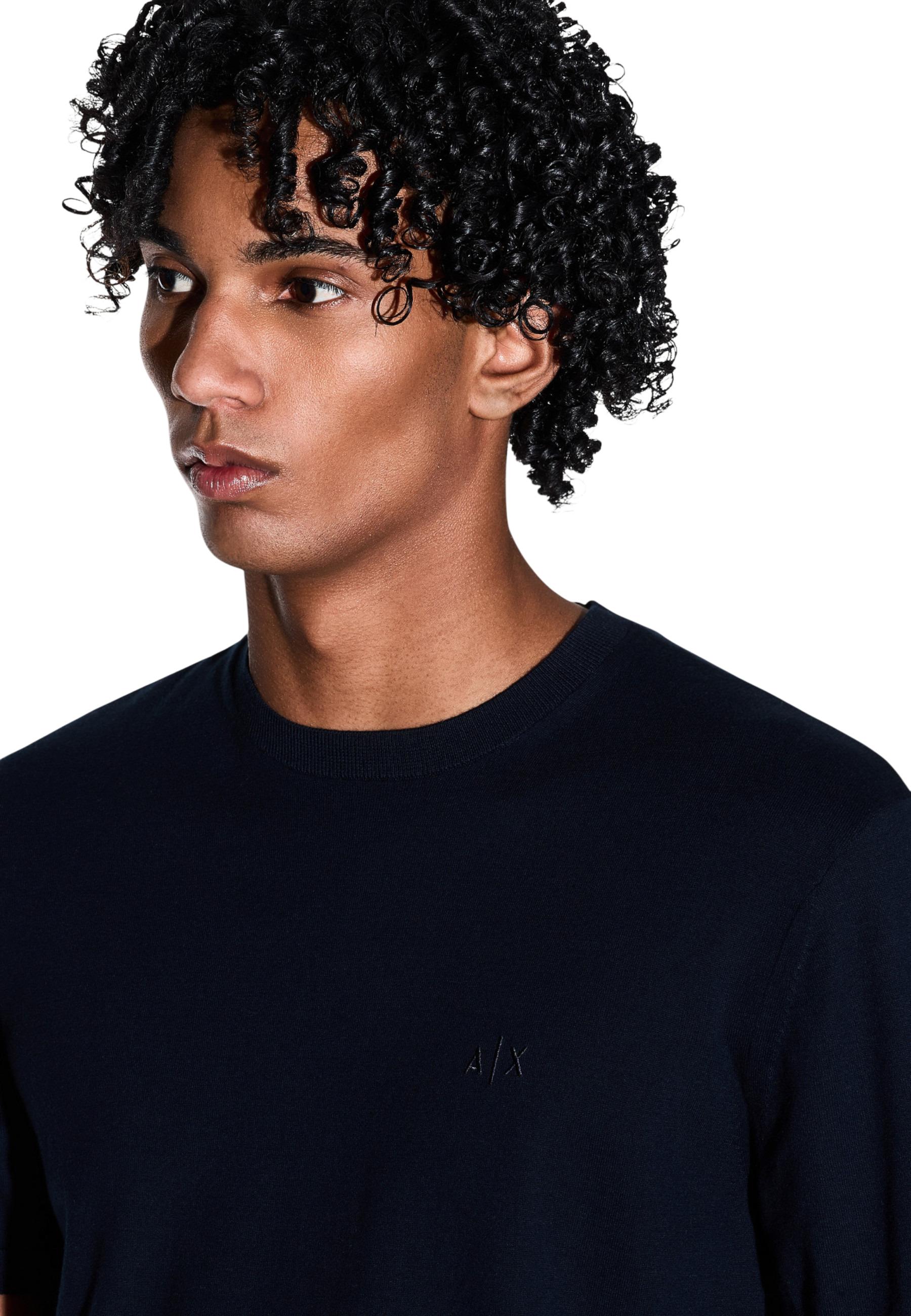 Armani Exchange T-shirt homme — blue