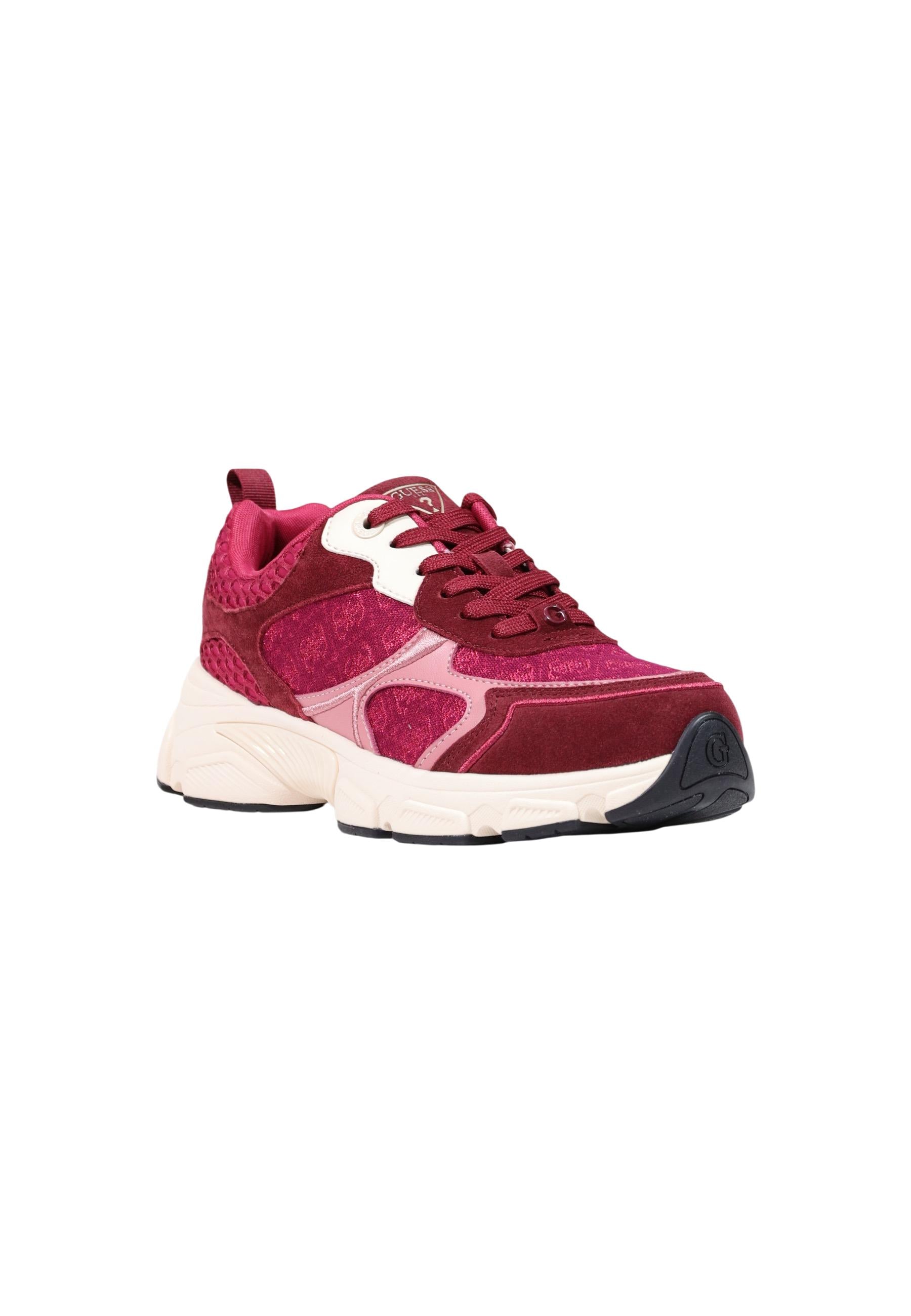 Guess Baskets femme — bordeaux