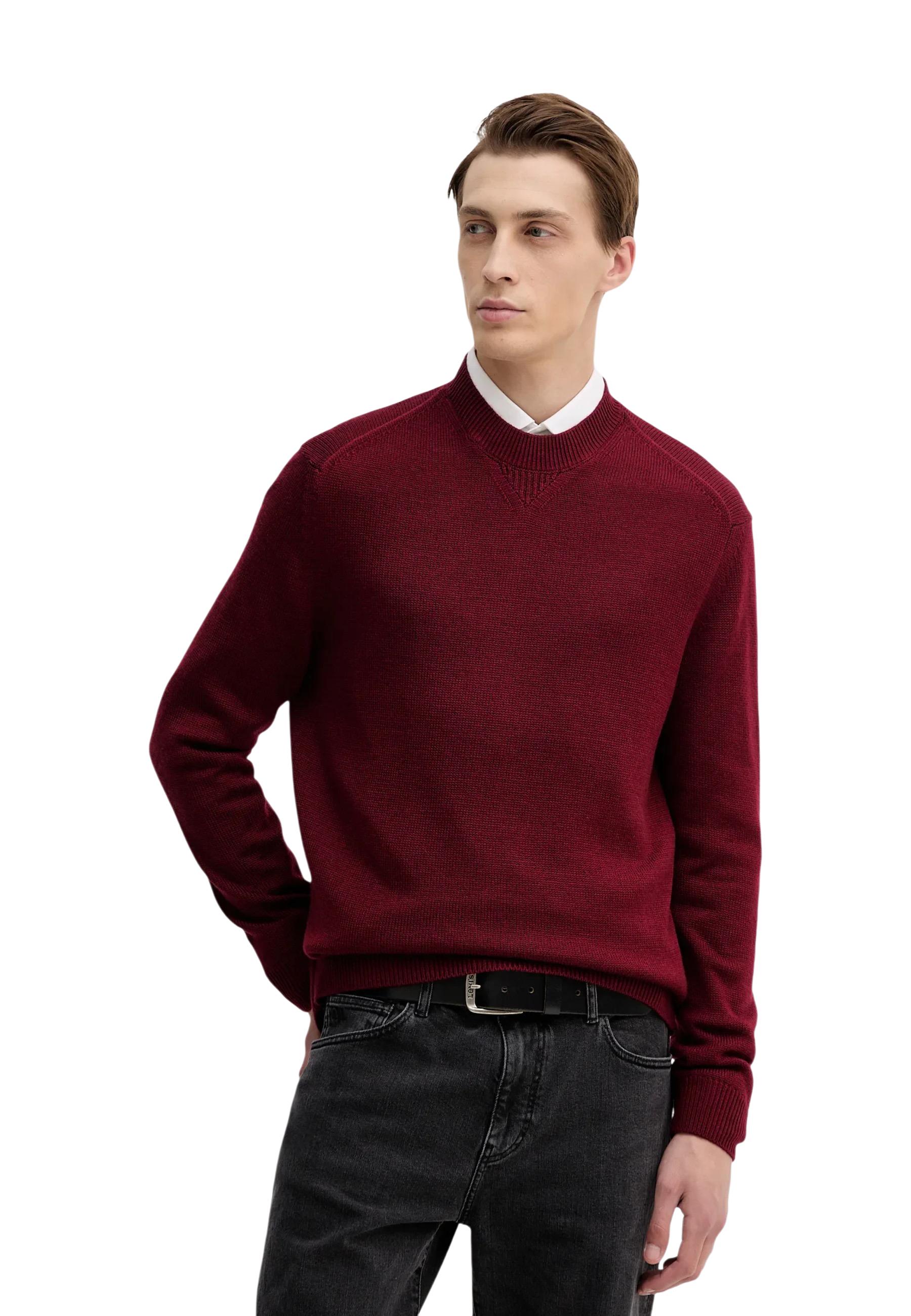 Armani Exchange Pull homme — bordeaux