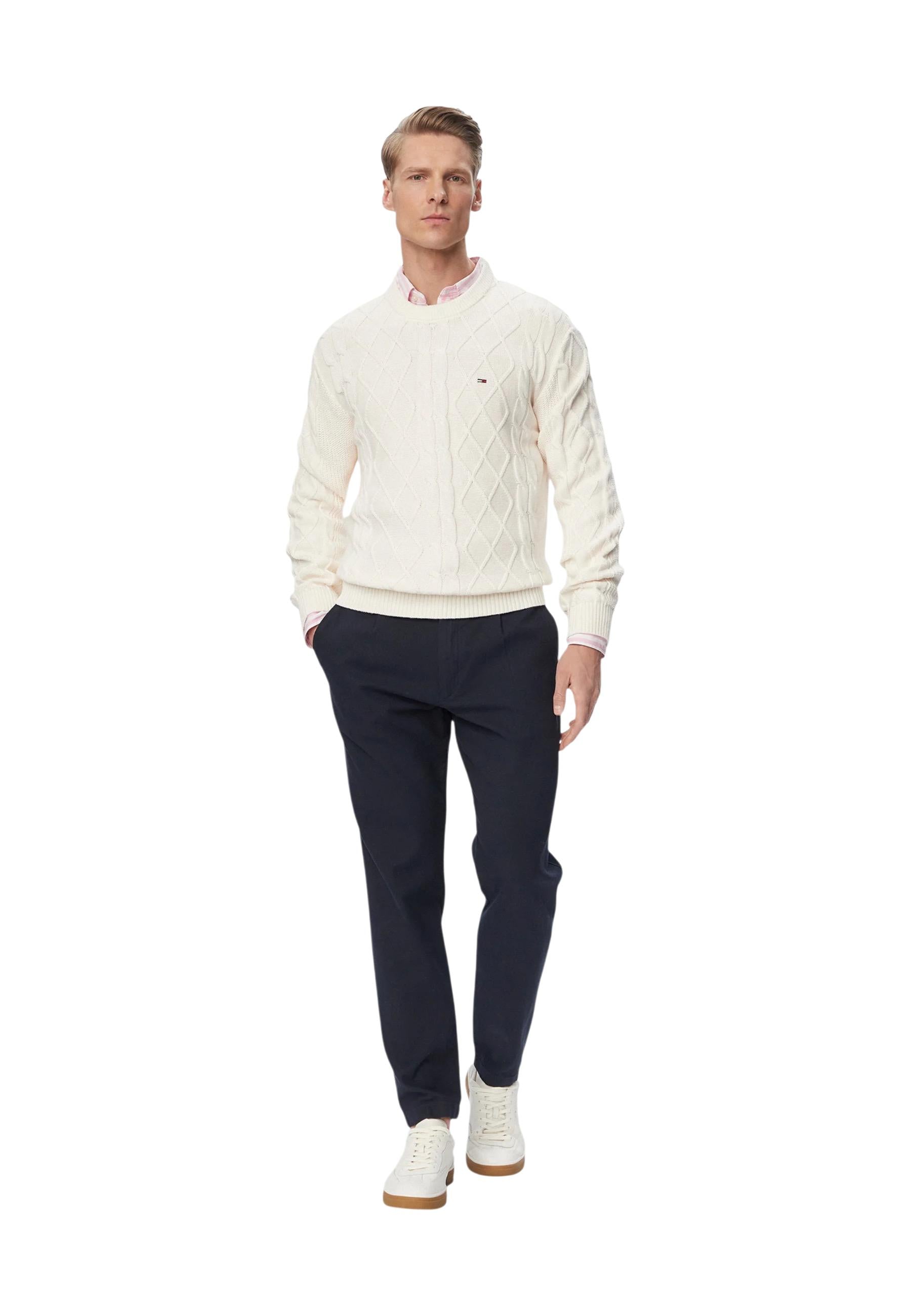 Tommy Hilfiger Jeans Pull homme — white