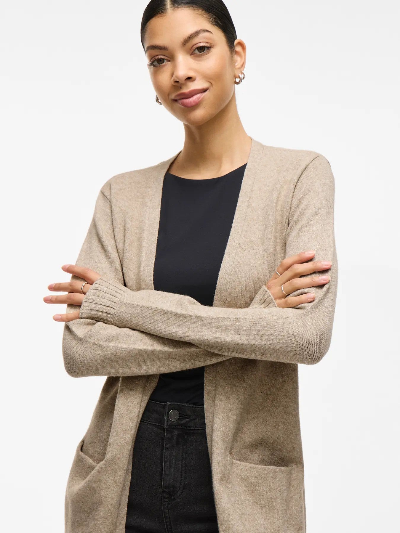 Vila Clothes Vêtement femme Cardigans — beige