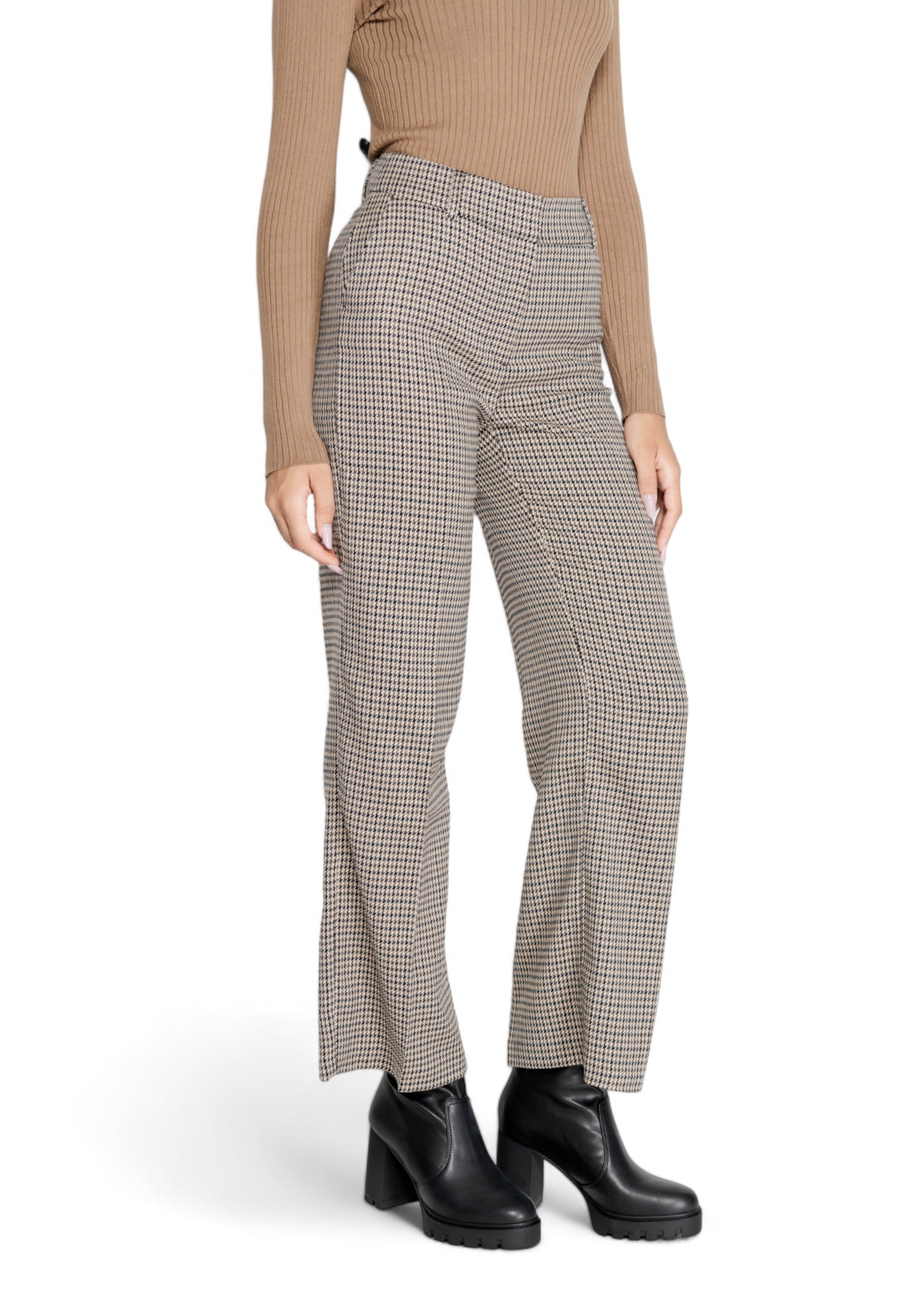 Only Pantalon femme Pantalons — beige