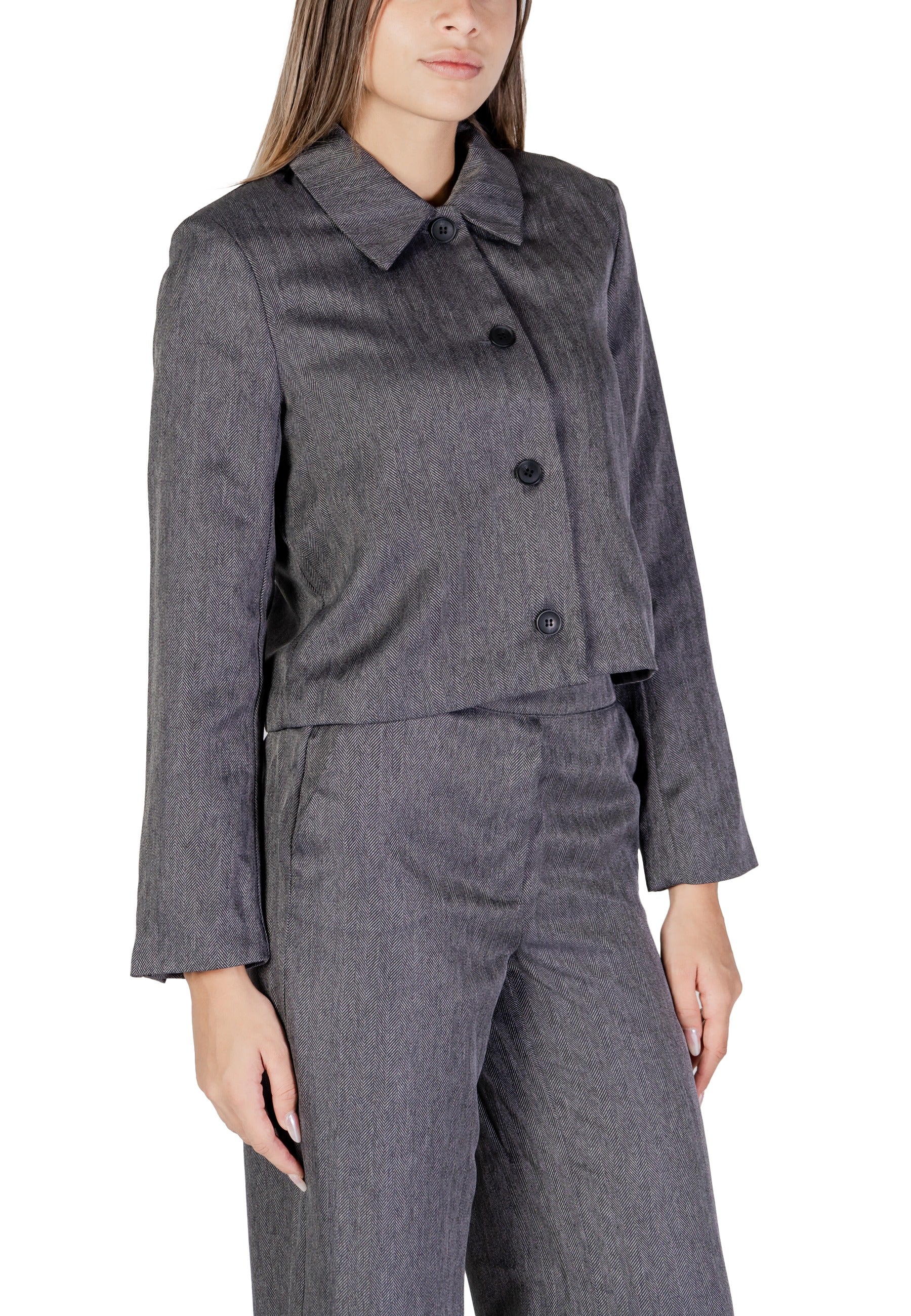 Jacqueline De Yong Vêtement femme Jaquettes — grey
