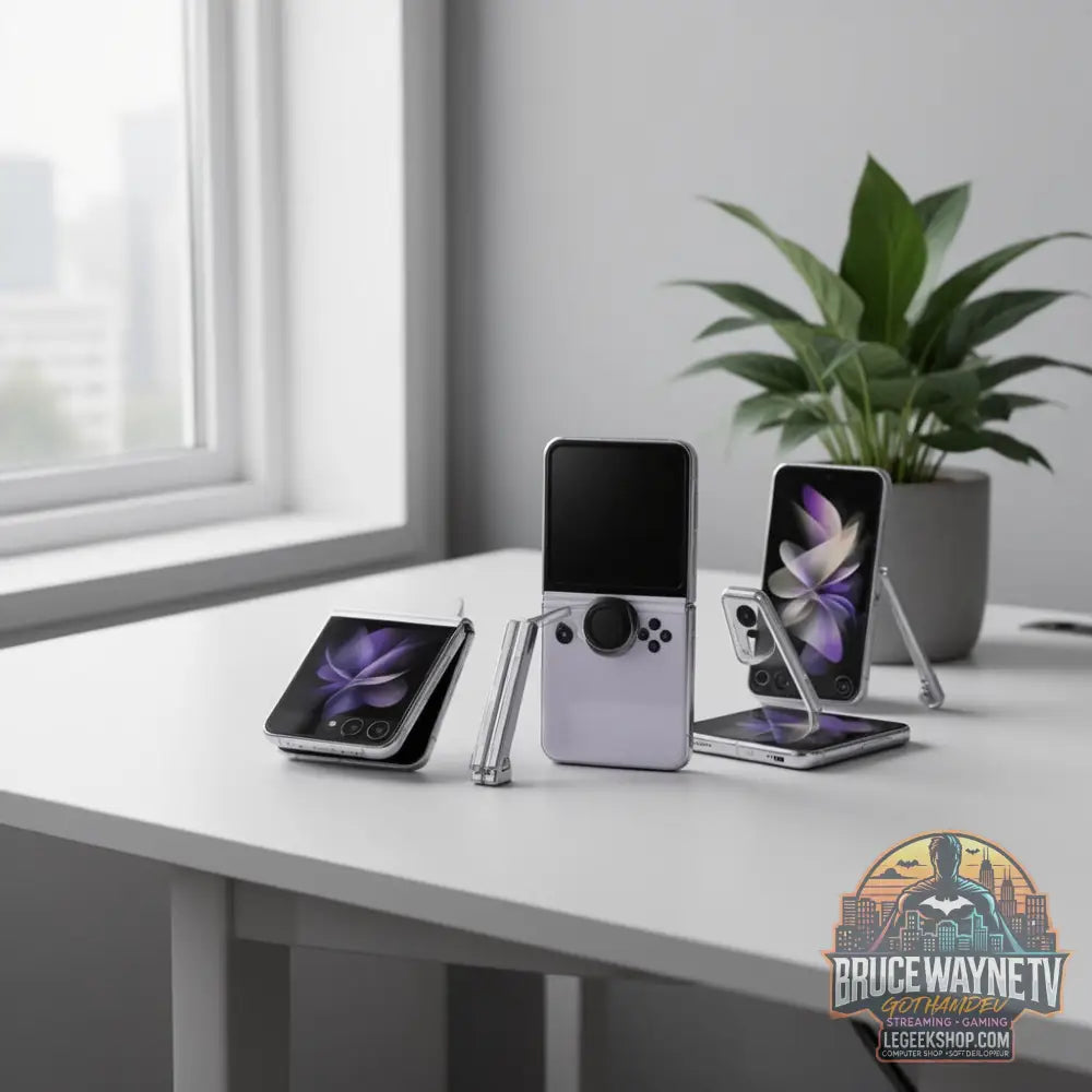 Samsung Galaxy Z Flip — produit geek, vue 6, LeGeekShop