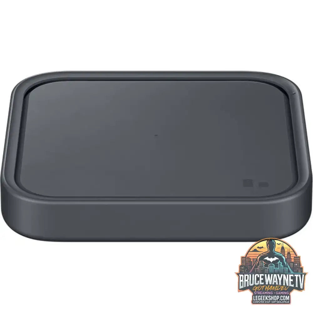 Samsung Wireless Charger Pad mit Schnellladeadapter EP-P2400T, Ladegerät dunkelgrau - Samsung