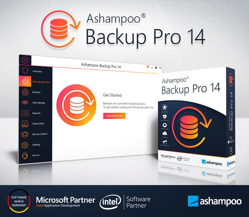 Ashampoo BackUp Pro 14 Activation Key (2 PCs)