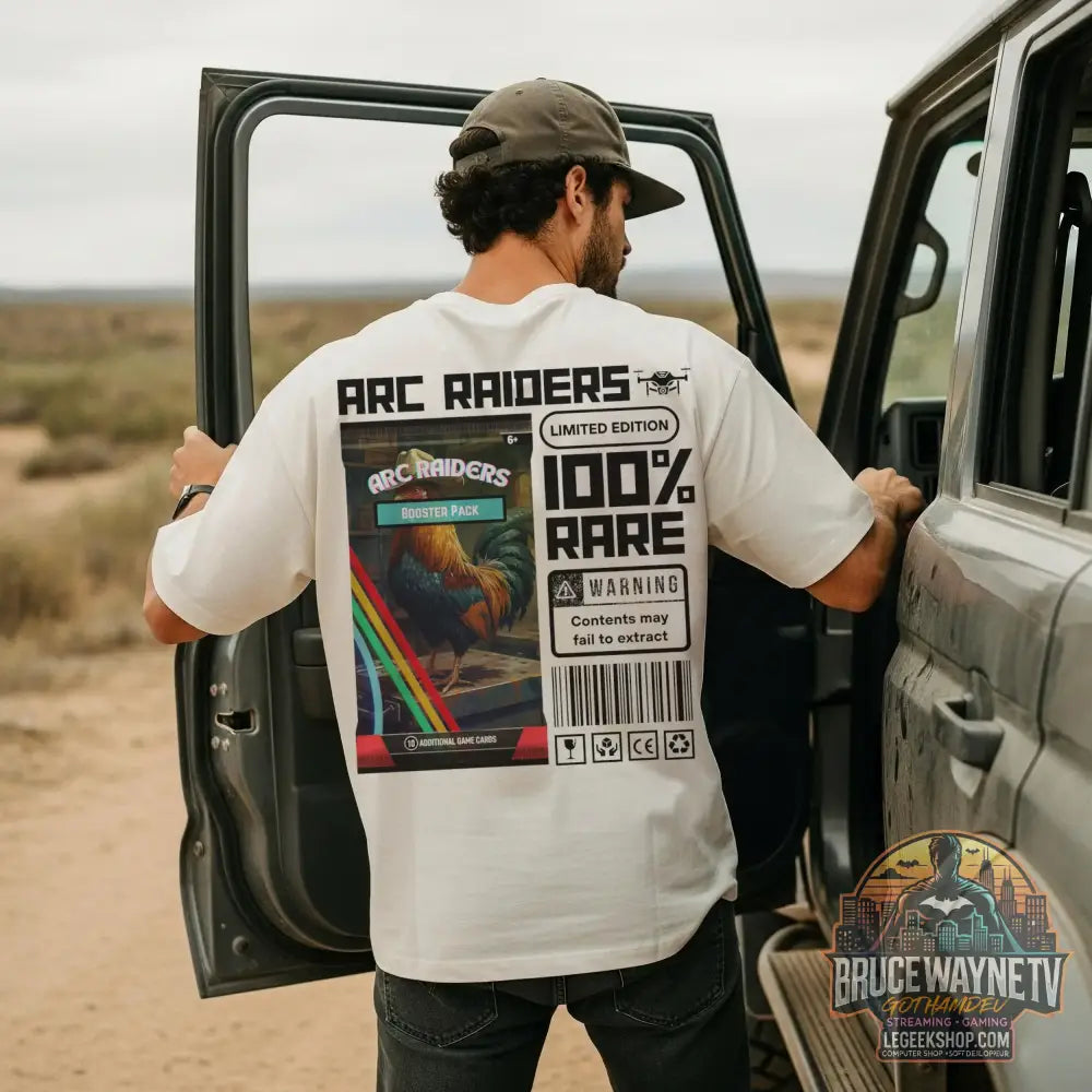 T-Shirt Arc Raiders 100% Coton Premium Unisexe Luxe - T-Shirt